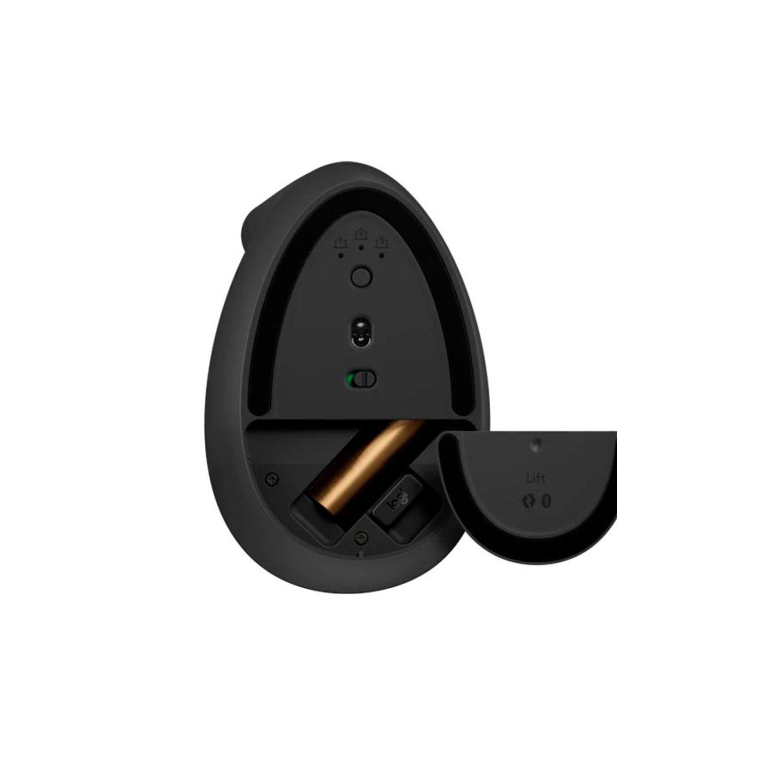 Mouse Para Zurdos Ergonomico Logitech Lift Left Black-2