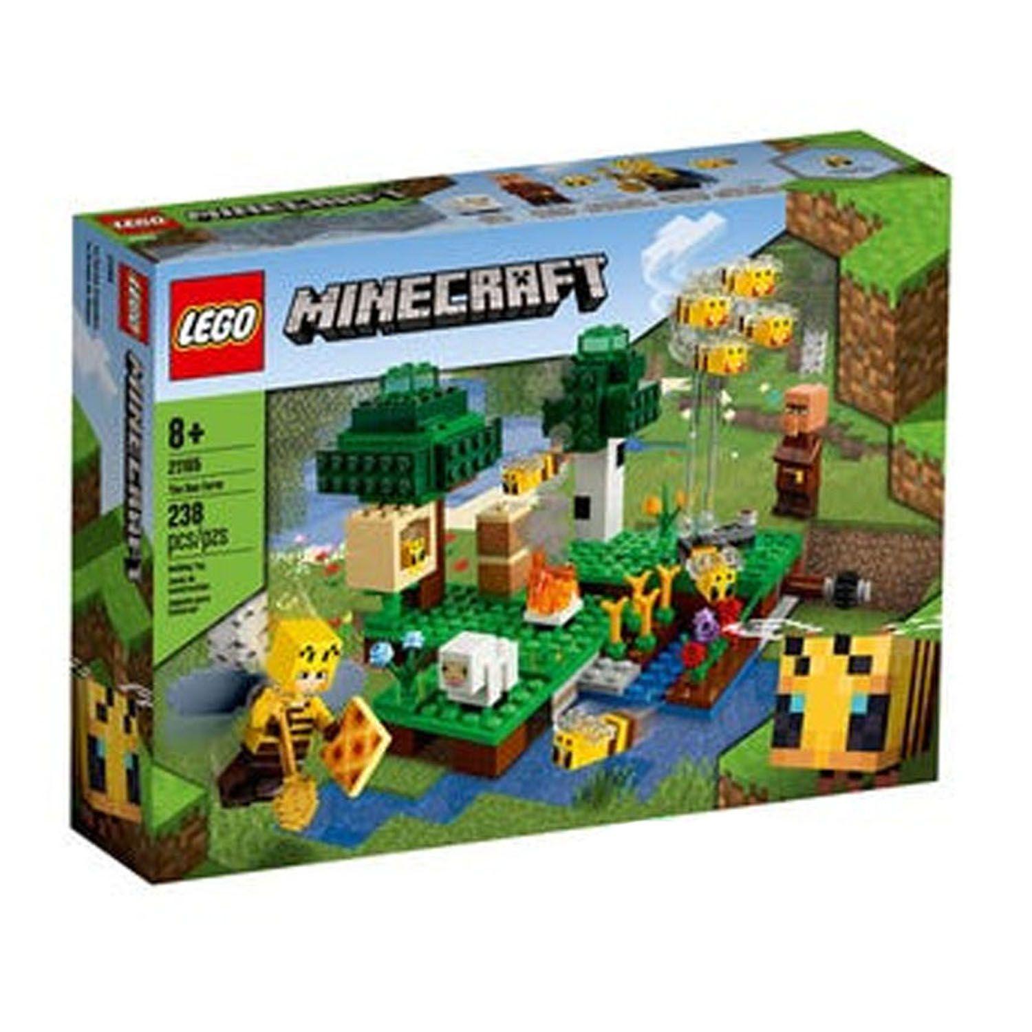 Lego Minecraft La Granja De las Abejas 21165 - Crazygames-1