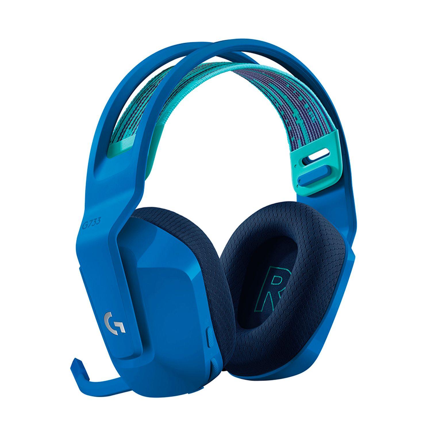 Audífonos Logitech G733 Inalámbricos Lightspeed Rgb Azul-1