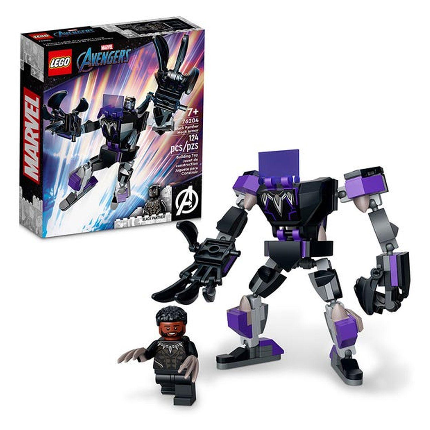 Lego Marvel Armadura Robotica De Pantera Black Panther 76204-0