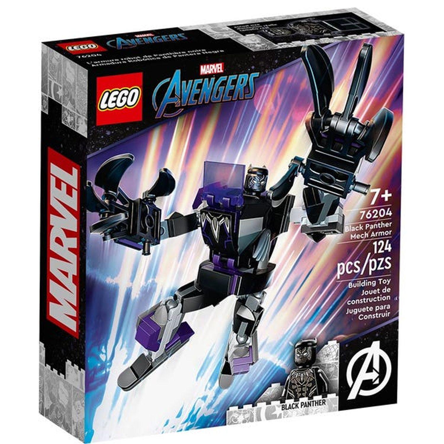 Lego Marvel Armadura Robotica De Pantera Black Panther 76204-1