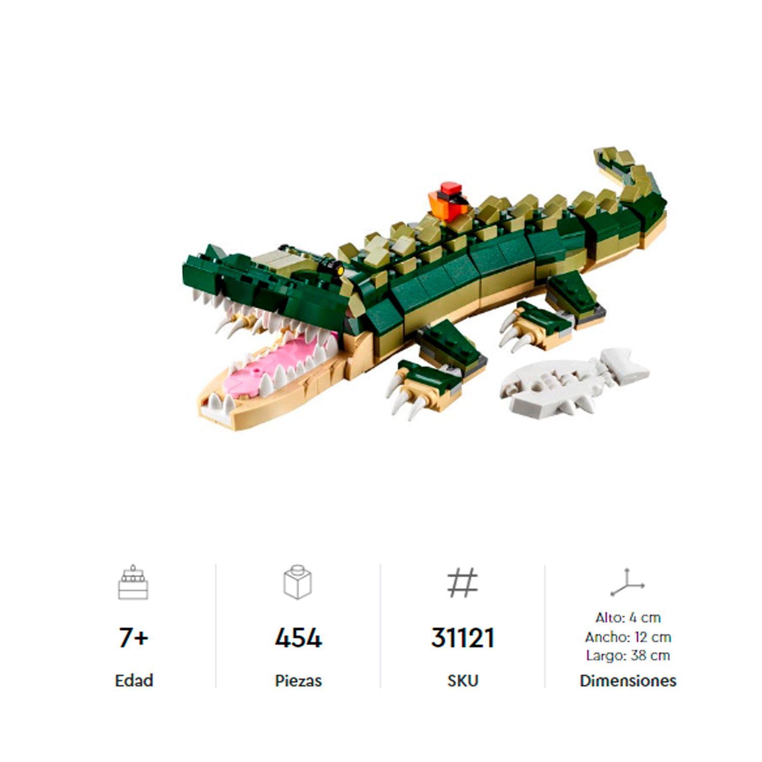 Lego Creator Cocodrilo 31121 - Crazygames-4