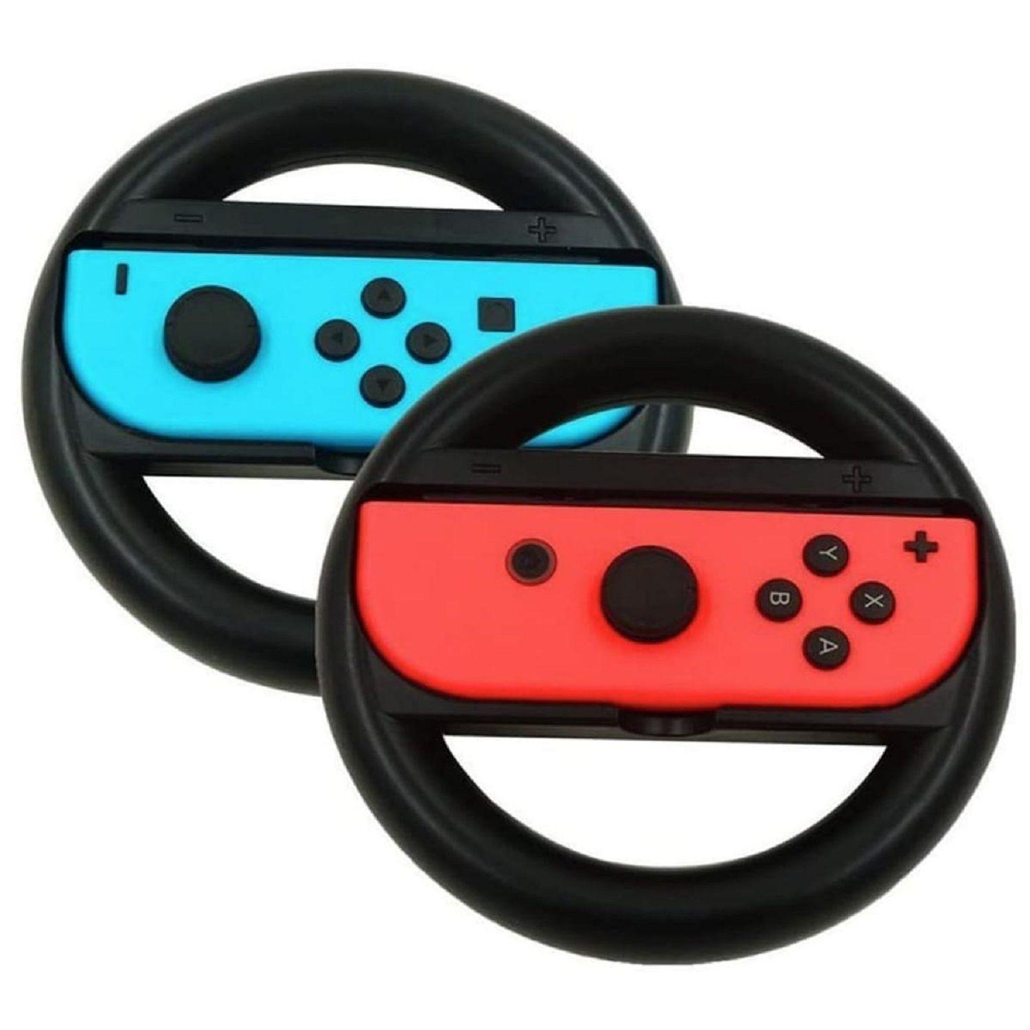 Volante Para Joycons De Nintendo Switch Negro- Crazygames-0