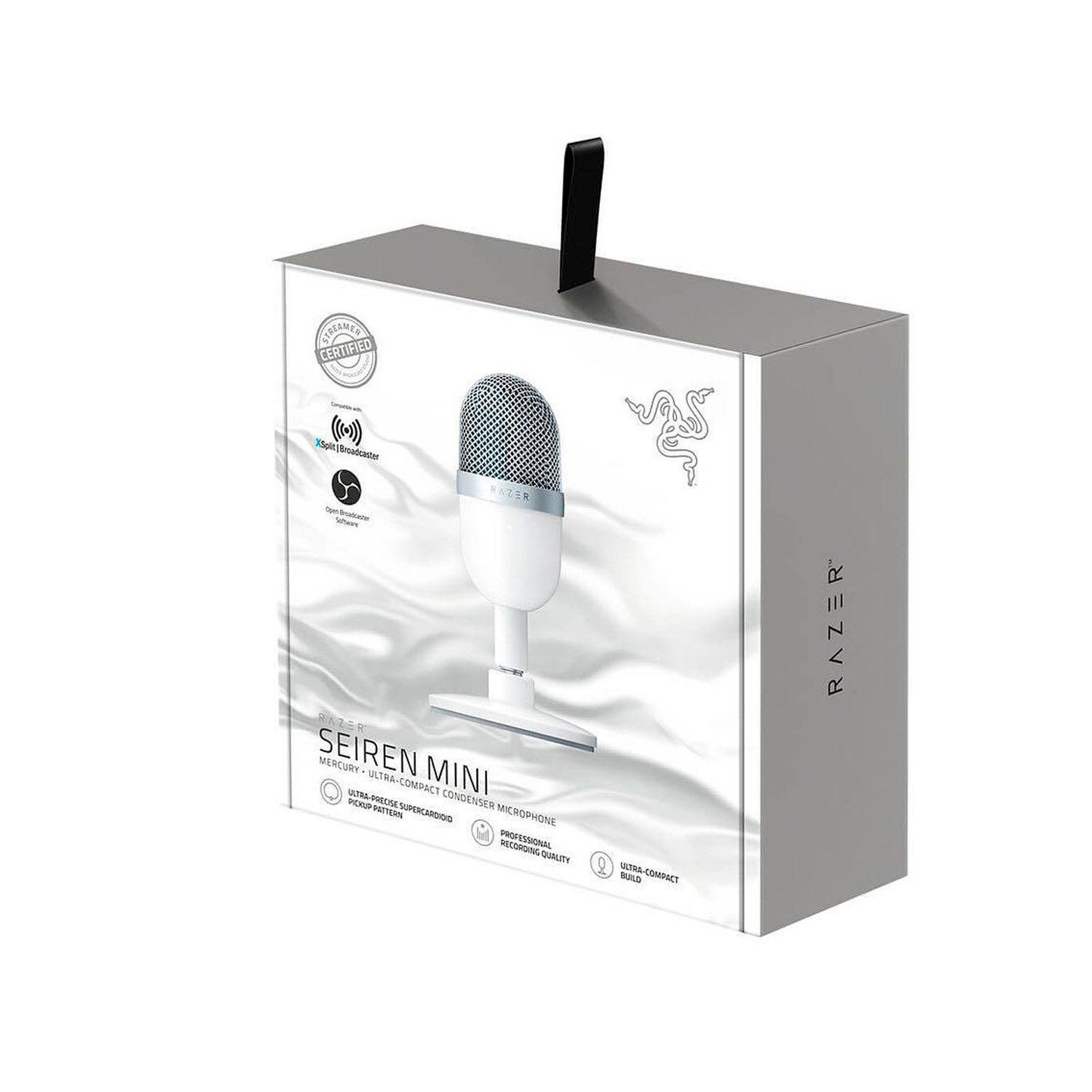 Micrófono Gamer Razer Seiren Mini Mercury - Crazygames-2