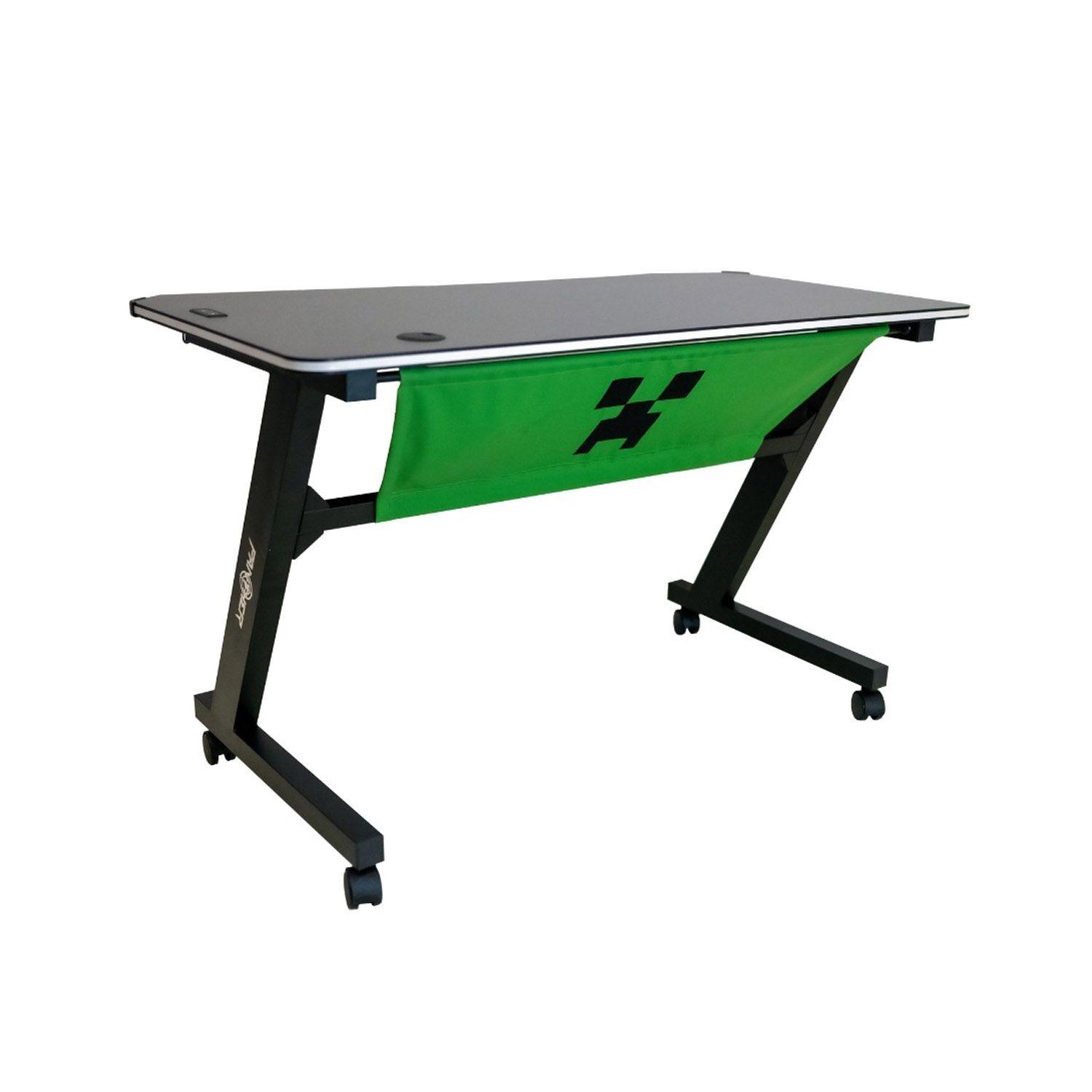 Escritorio Gamer RGB 120x60 Modelo Panther Minecraft-1