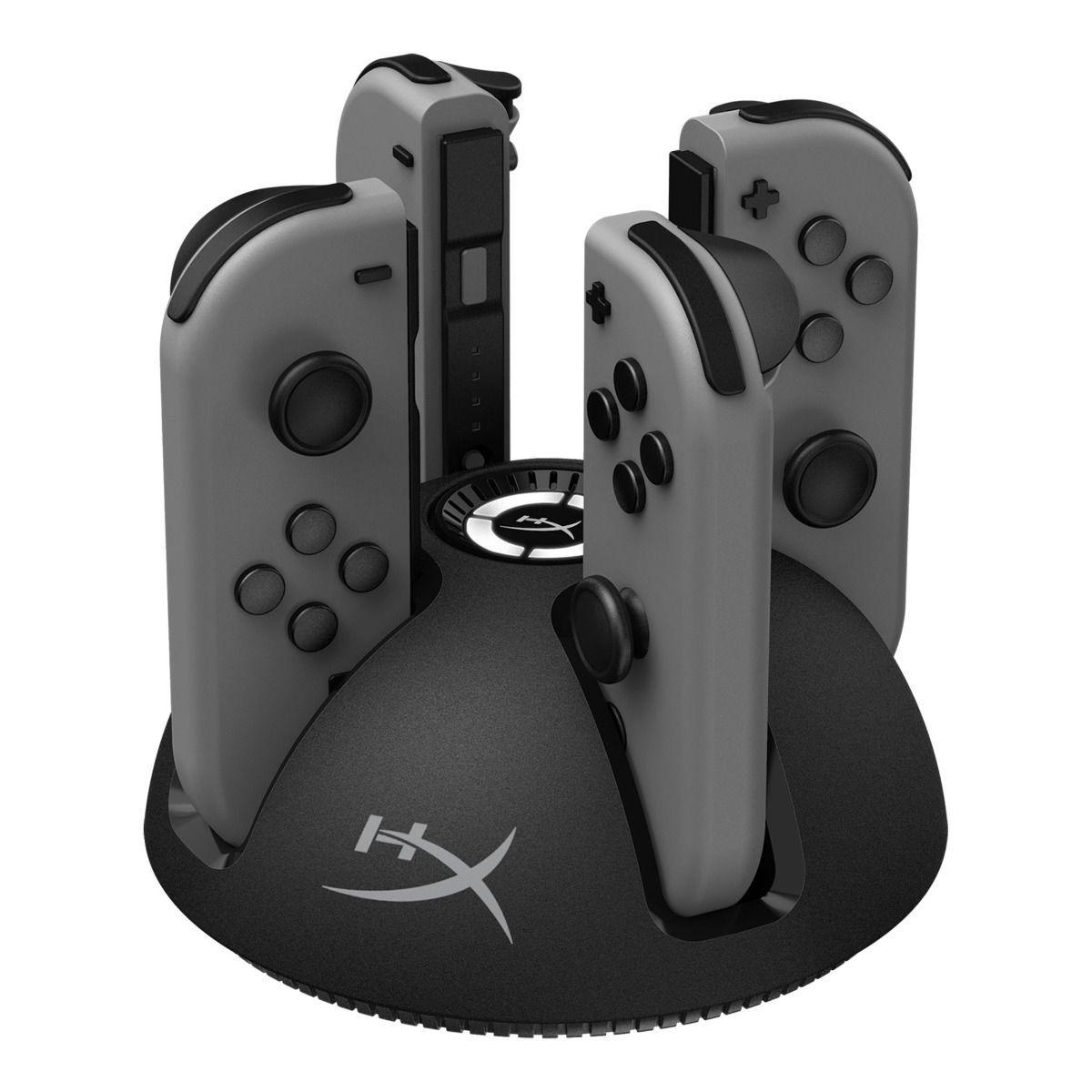 Stand De Carga Joycons Nintend Switch Hyperx Chargeplay Quad-0