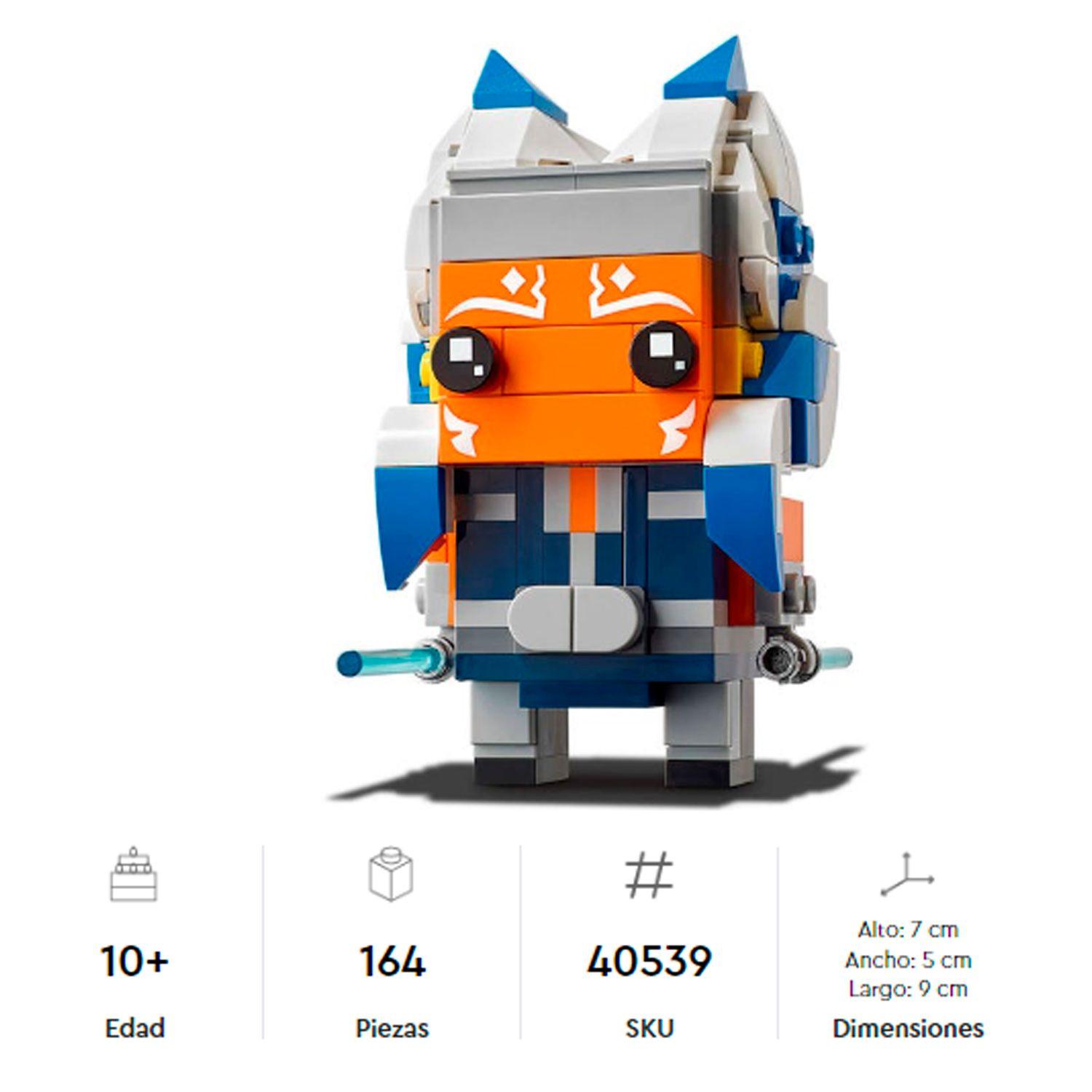 Lego Brick Headz Star Wars Ahsoka Tano 40539 - Crazygames-4
