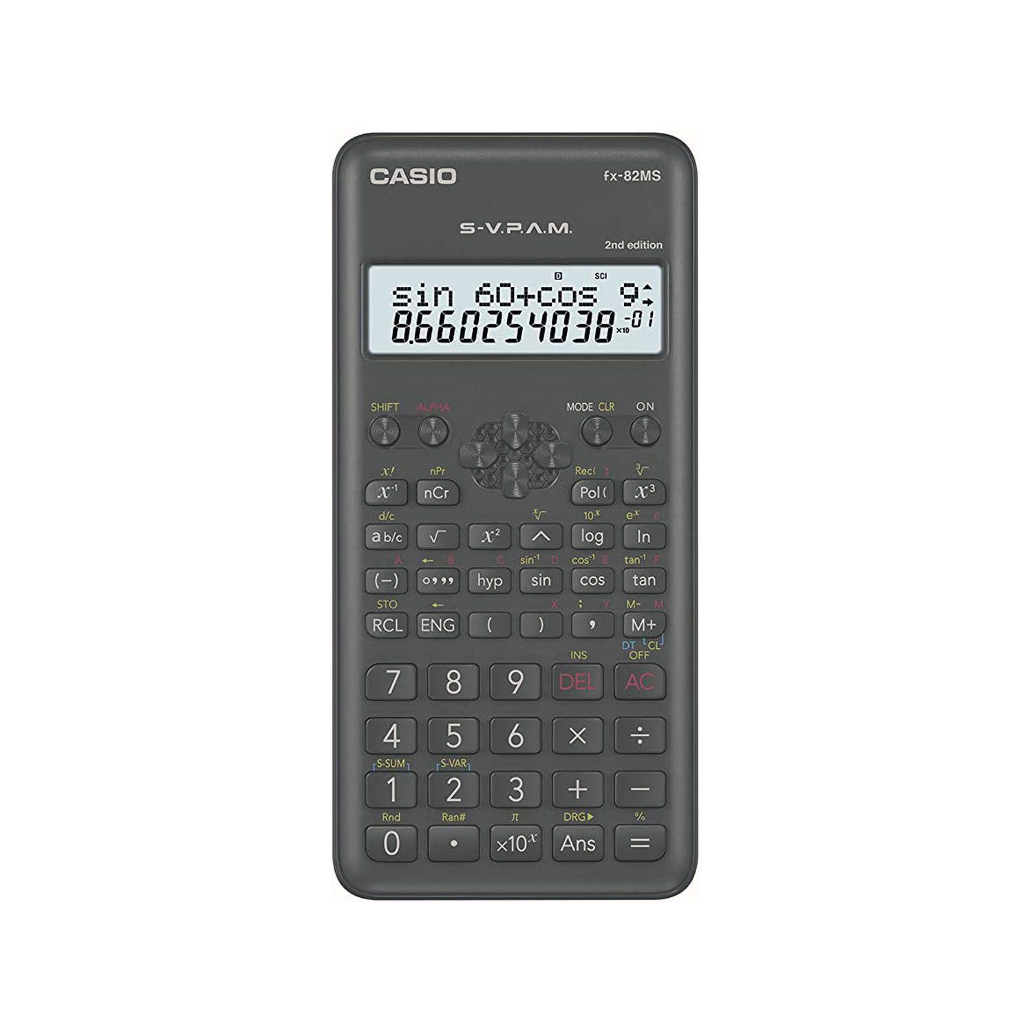 Calculadora Cientifica Casio Modelo FX-82MS 2DA-0