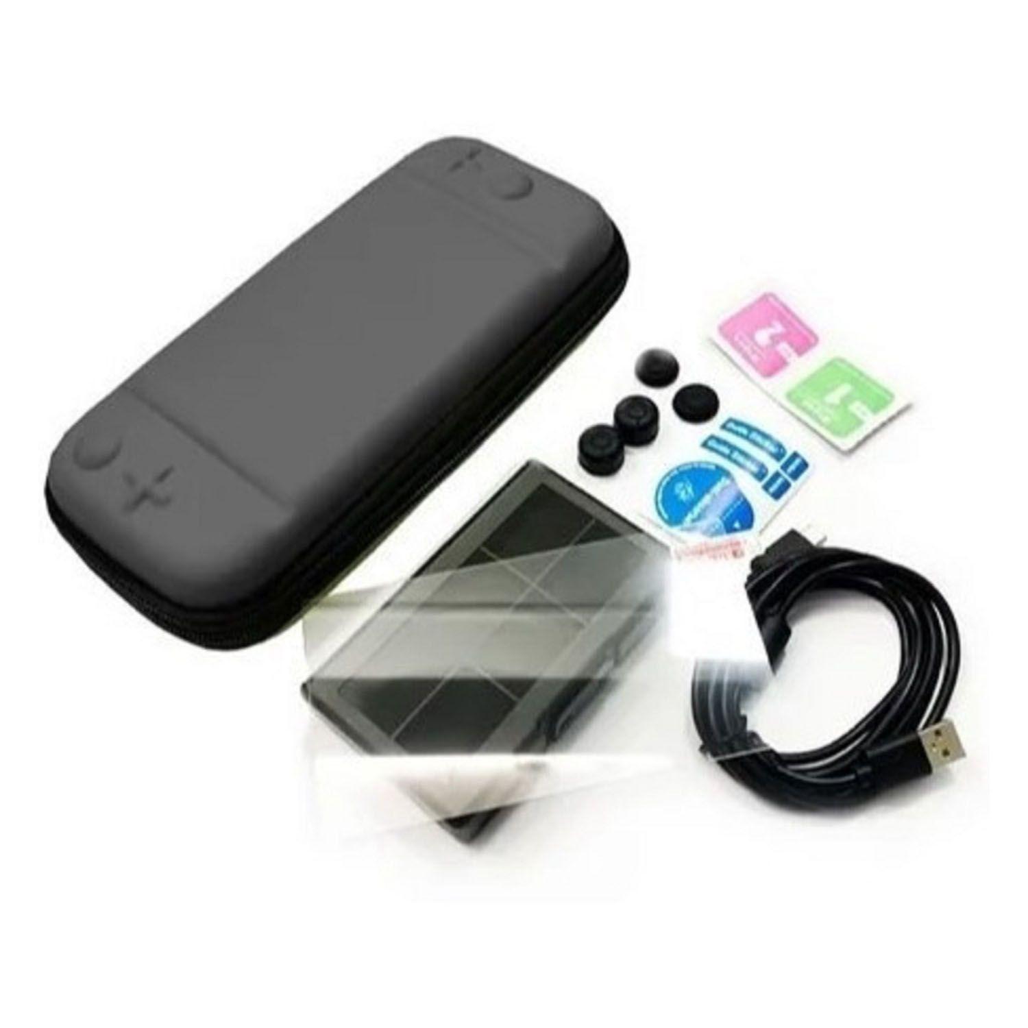 Super Kit 10 en 1 Compatible Con Switch Lite - Gris oscuro-0