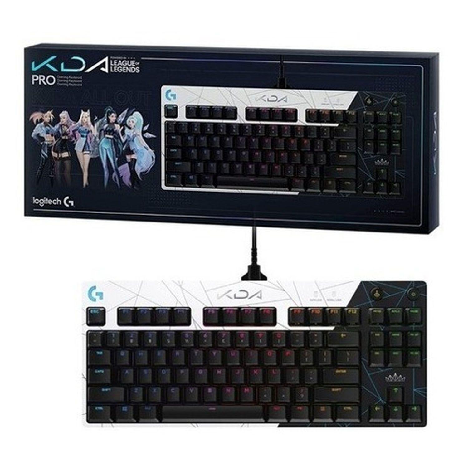 Logitech Teclado Gaming G Pro League Of Legends Kda Tkl-2