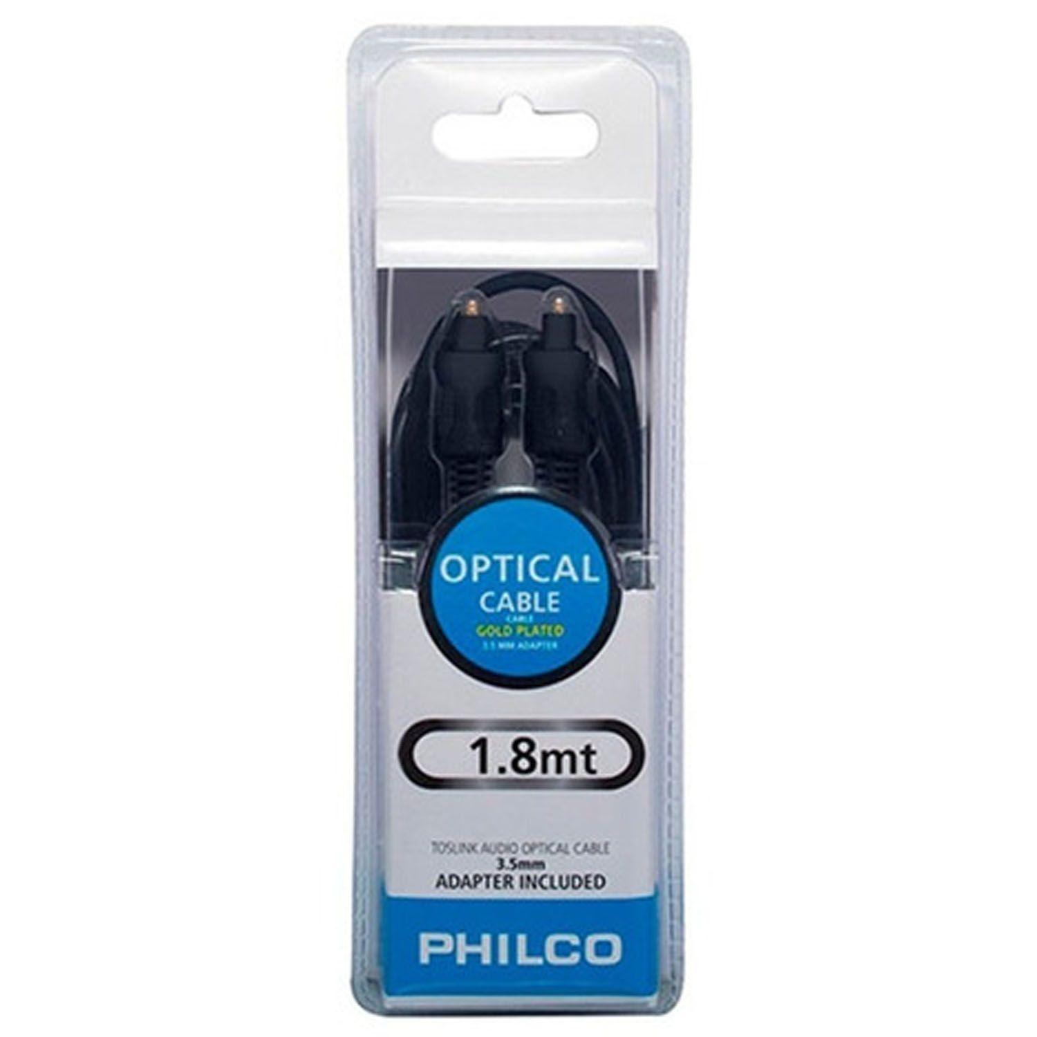 Cable Optico Philco Gold Plated 1.8mt - Crazygames-0