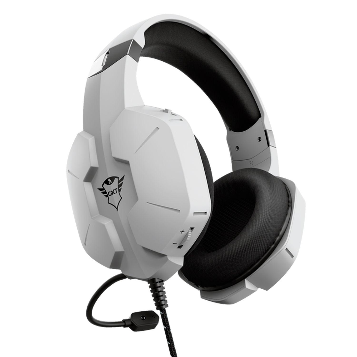 Audífono Gamer Trust Carus White PS5 GXT 323W - Crazygames-2