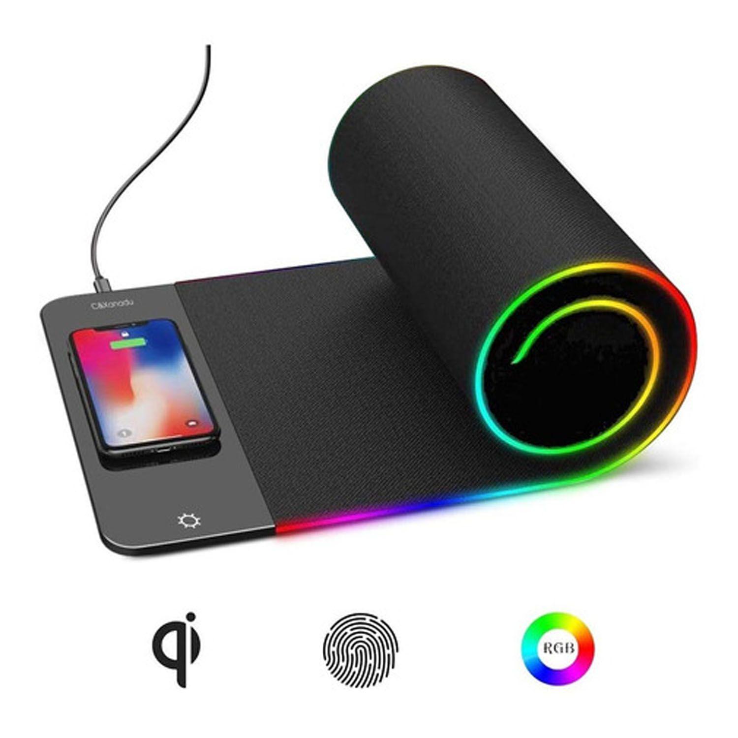 Mousepad Gamer Philips L604 Rgb Xl Carga Inalámbrica-2