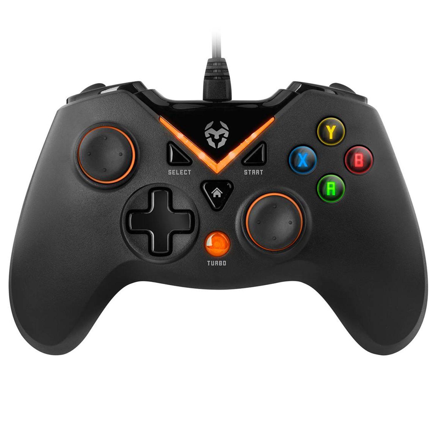 Gamepad Key Krom Con Cable Para PC Y PS3 - Crazygames-0