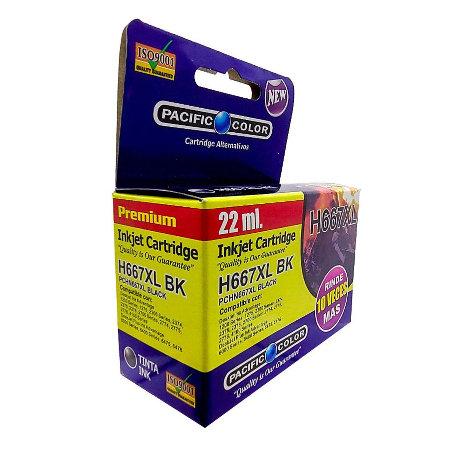 Cartucho de Tinta H667xl Negro Compatible HP - Crazygames-2