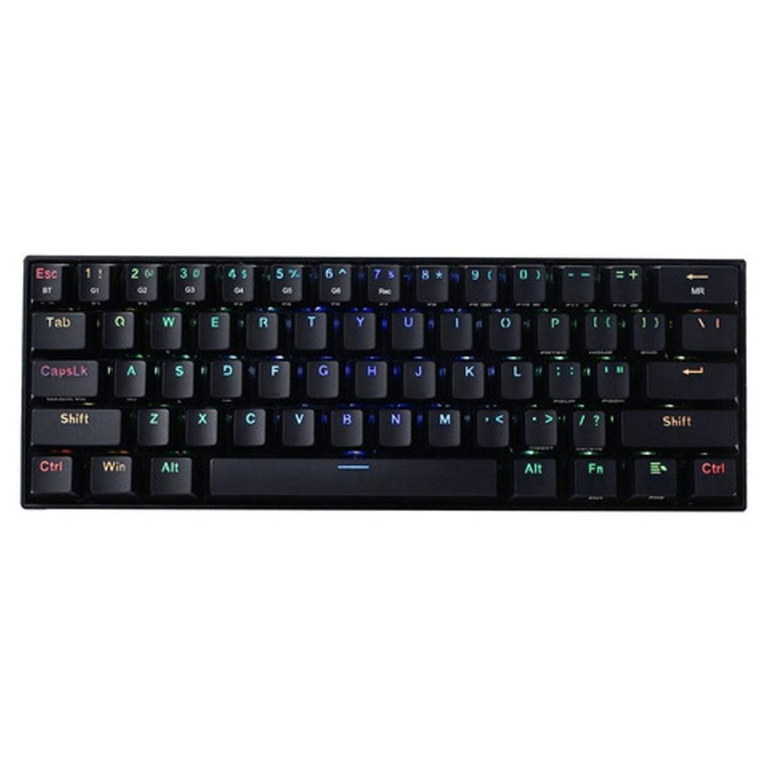 Teclado Gamer Redragon Draconic K530 60% Negro - Crazygames-1