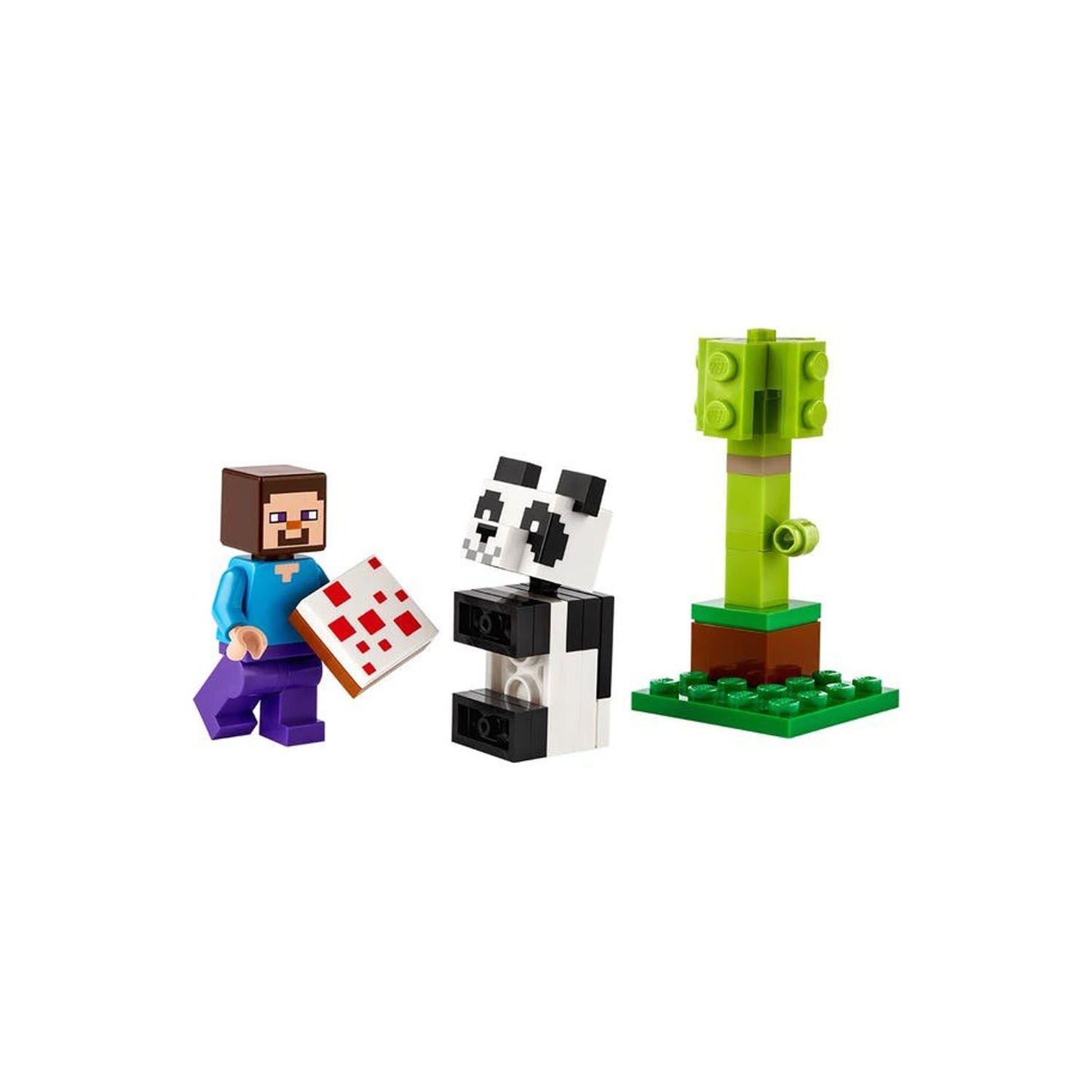Lego Minecraft Steve Y Panda Bebe 30672 - Crazygames-1