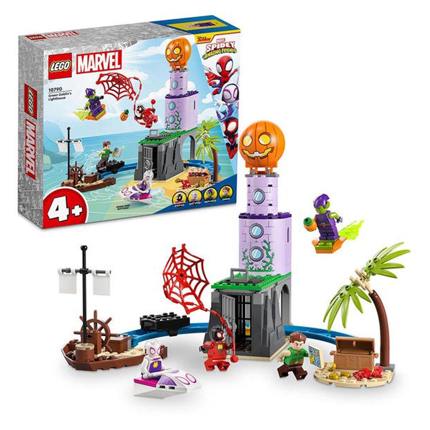 Lego Spidey Equipo Spidey En Faro Del Duende Verde 10790-0