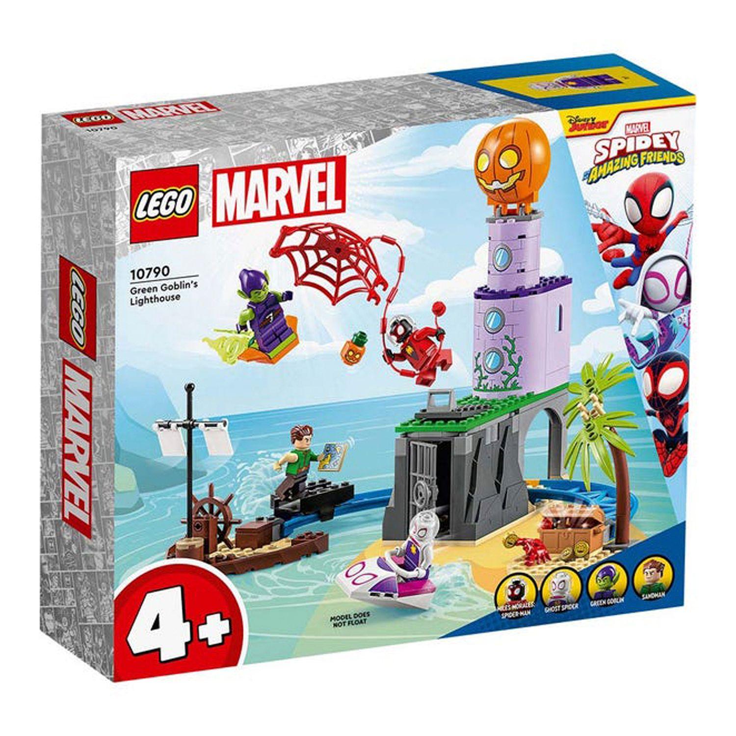 Lego Spidey Equipo Spidey En Faro Del Duende Verde 10790-1