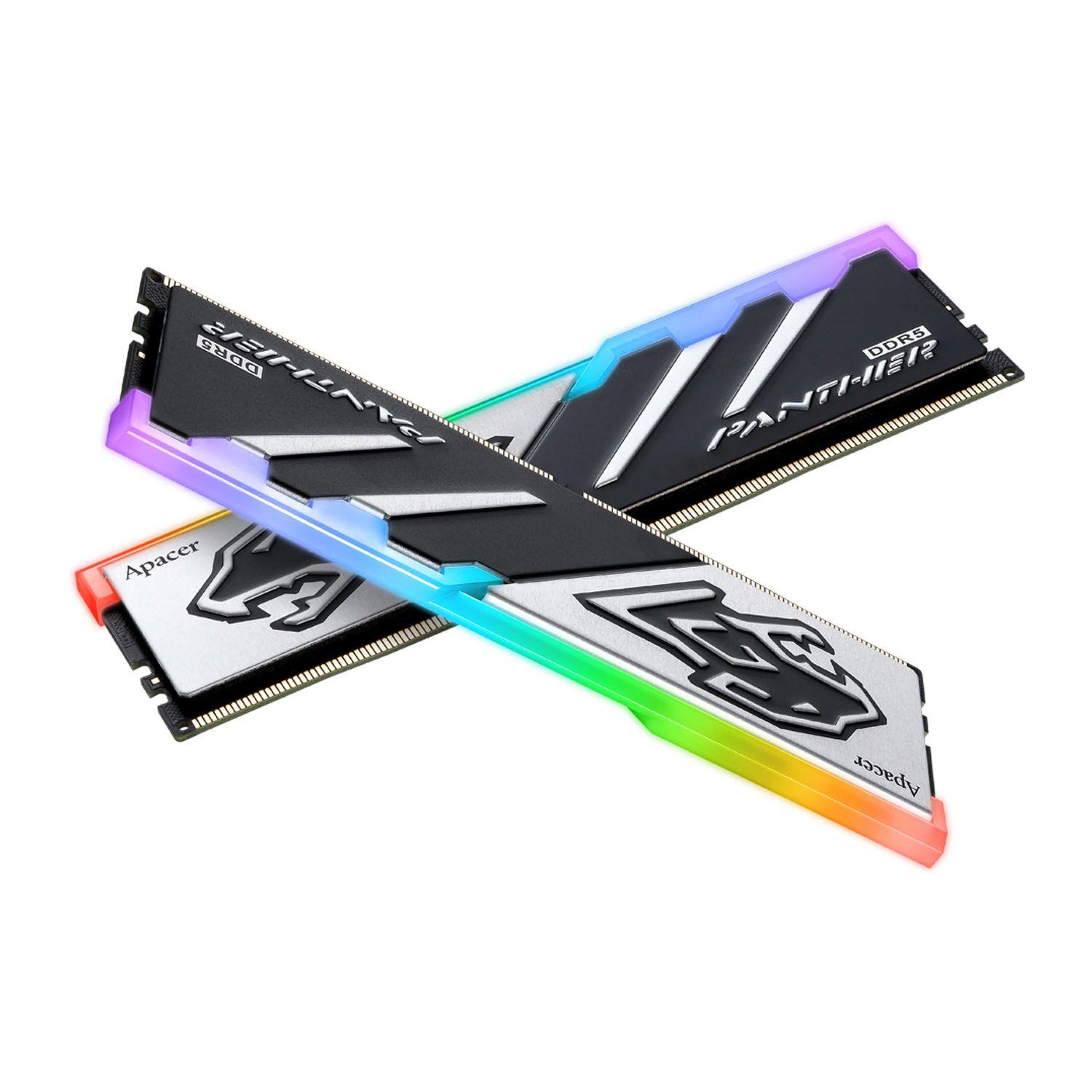 Memoria Ram DDR5 Udimm RGB Kit 2 x 16gb 5200mhz Apacer Nox-2