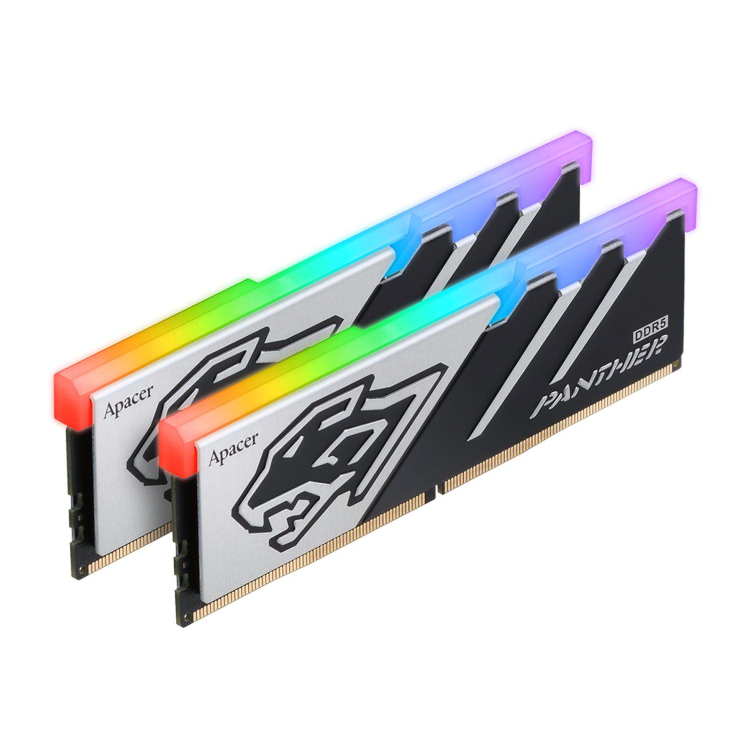 Memoria Ram DDR5 Udimm RGB Kit 2 x 16gb 5200mhz Apacer Nox-3