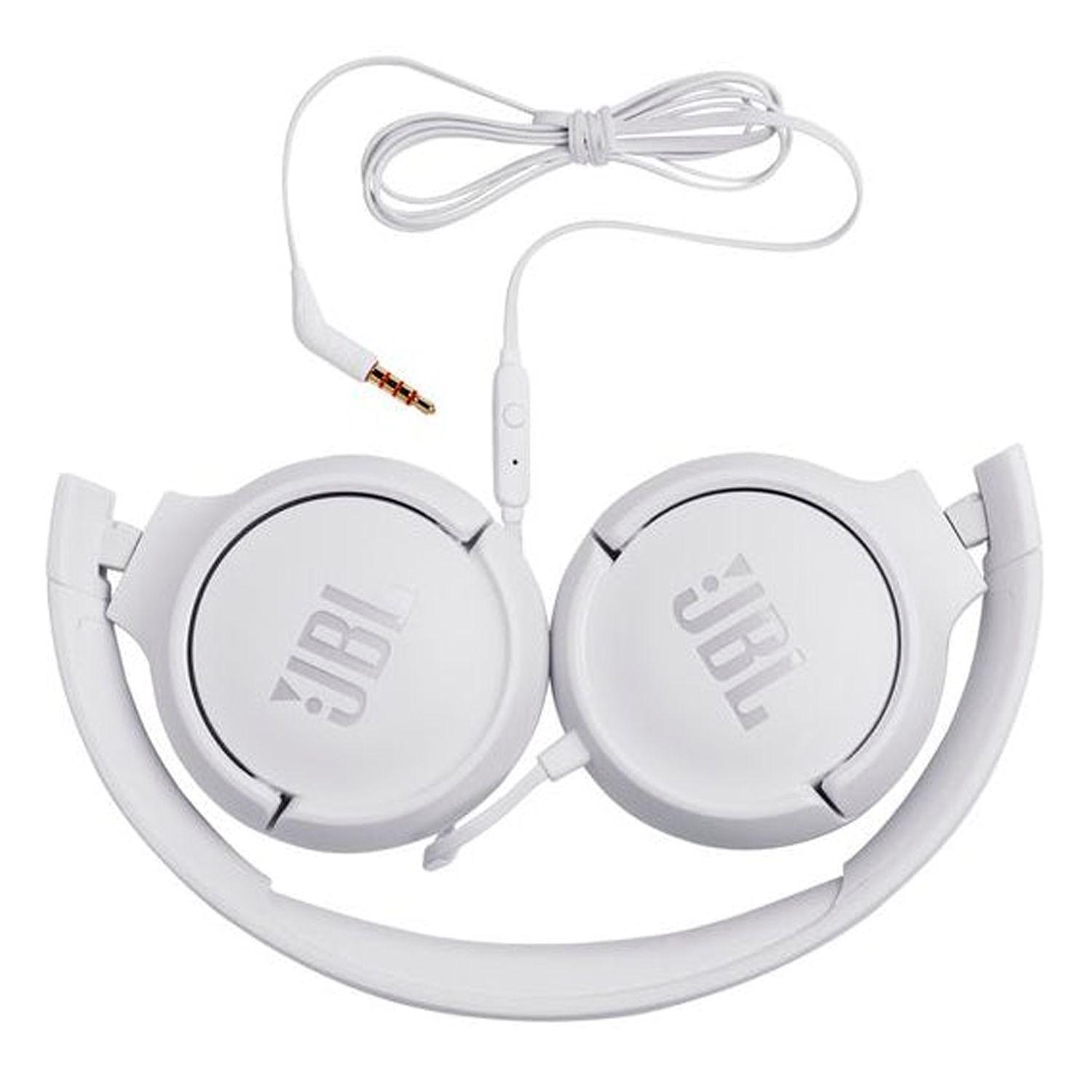 Audifono Con Cable Jbl On-ear Tune 500 Blanco- Crazygames-1