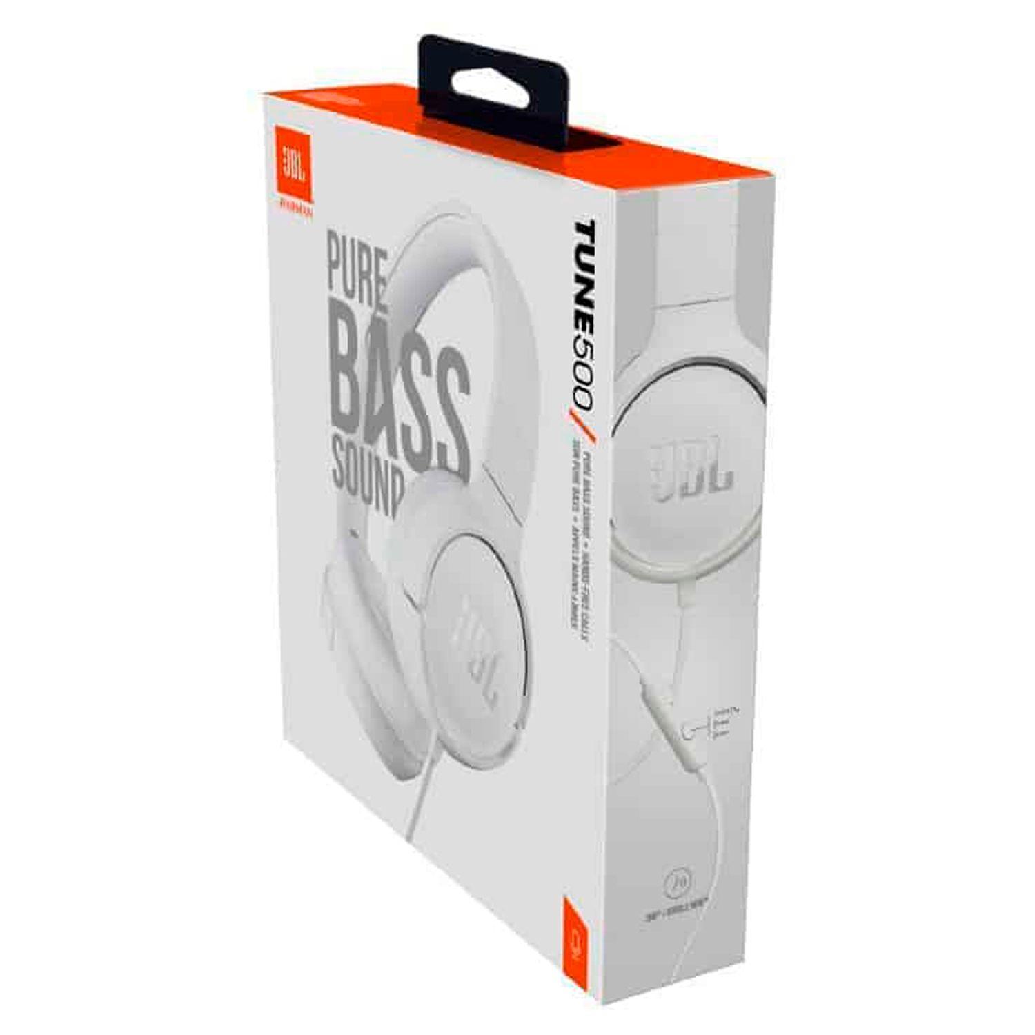 Audifono Con Cable Jbl On-ear Tune 500 Blanco- Crazygames-3