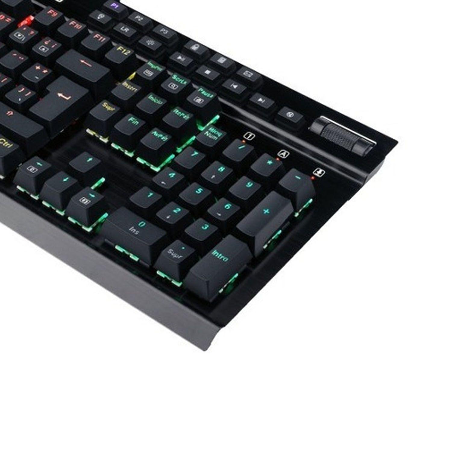 Teclado Mecánico Redragon Yama K550 Rgb Black- Crazygames-4