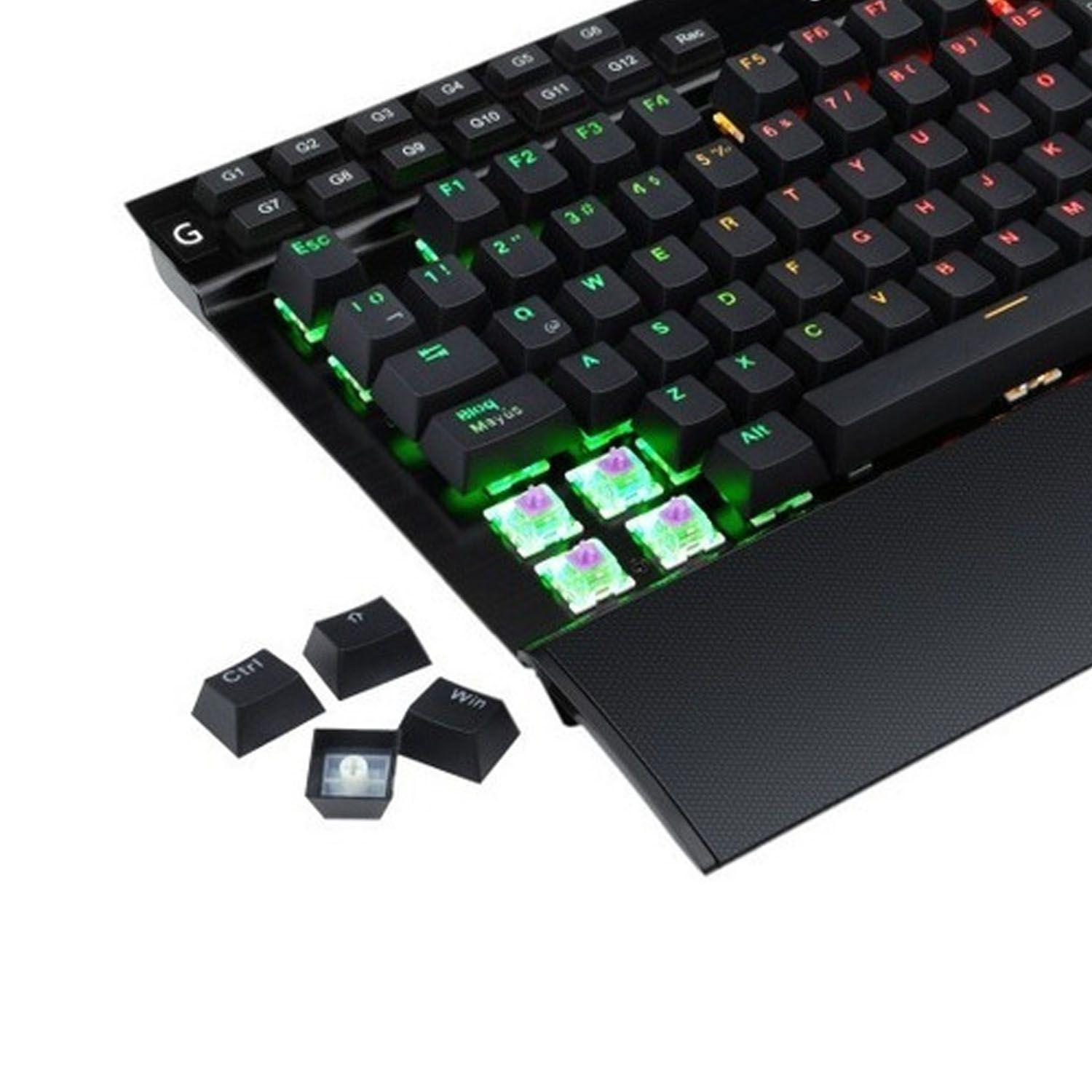 Teclado Mecánico Redragon Yama K550 Rgb Black- Crazygames-5