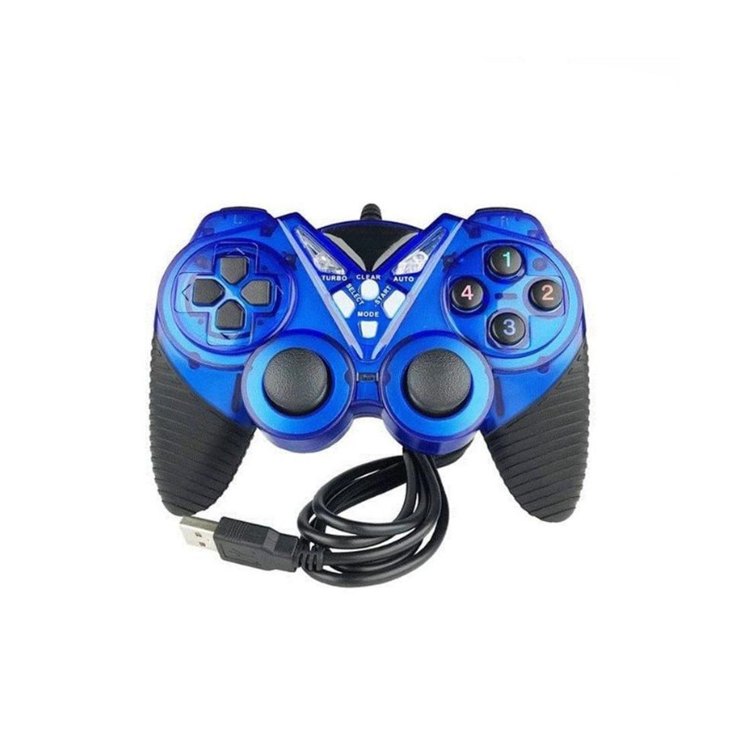 Joystick Gamepad Para Computador Gamer / PC Mikuso Blue-0