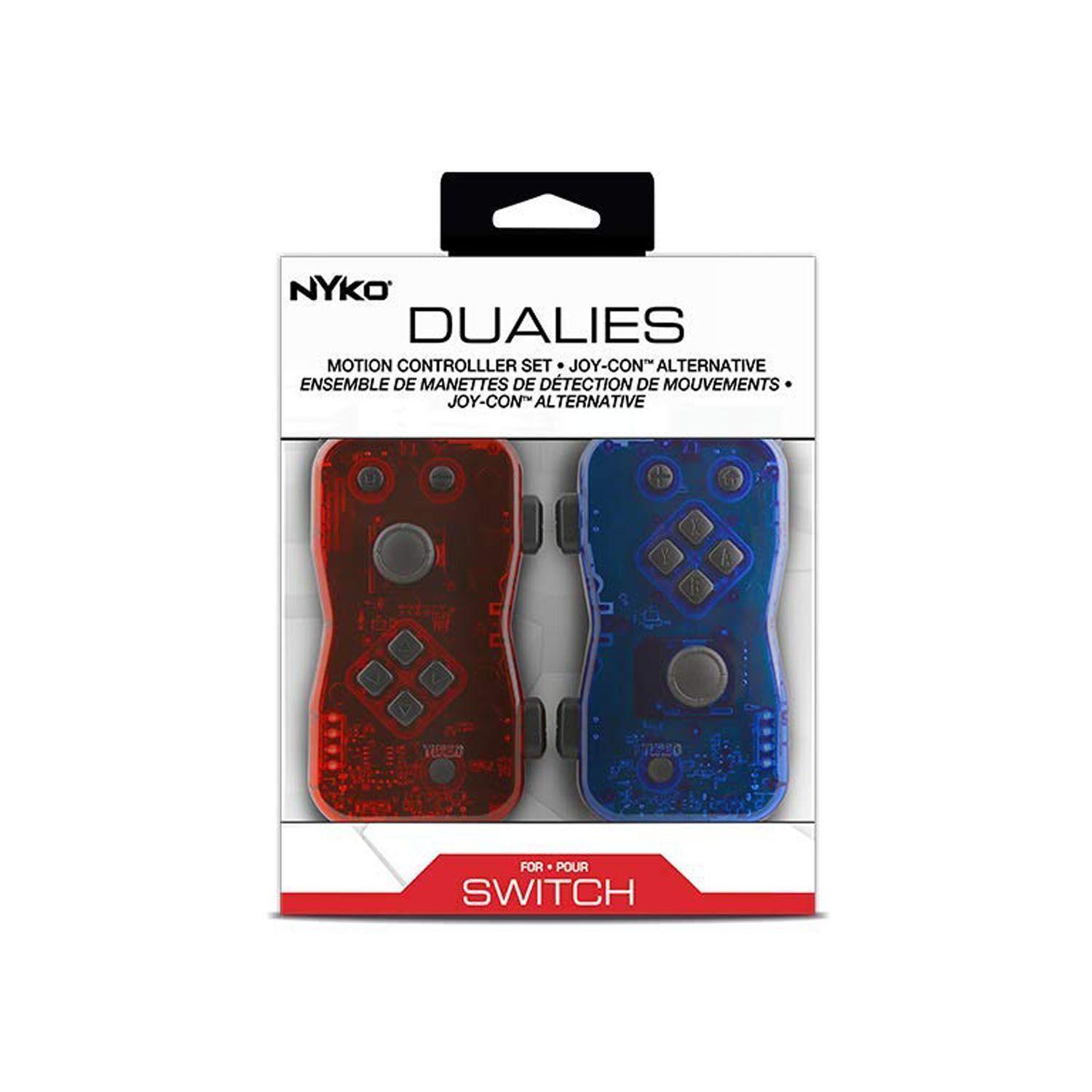 Controles Tipo Joycon Dualies Azul Y Rojo Nyko - Crazygames-3