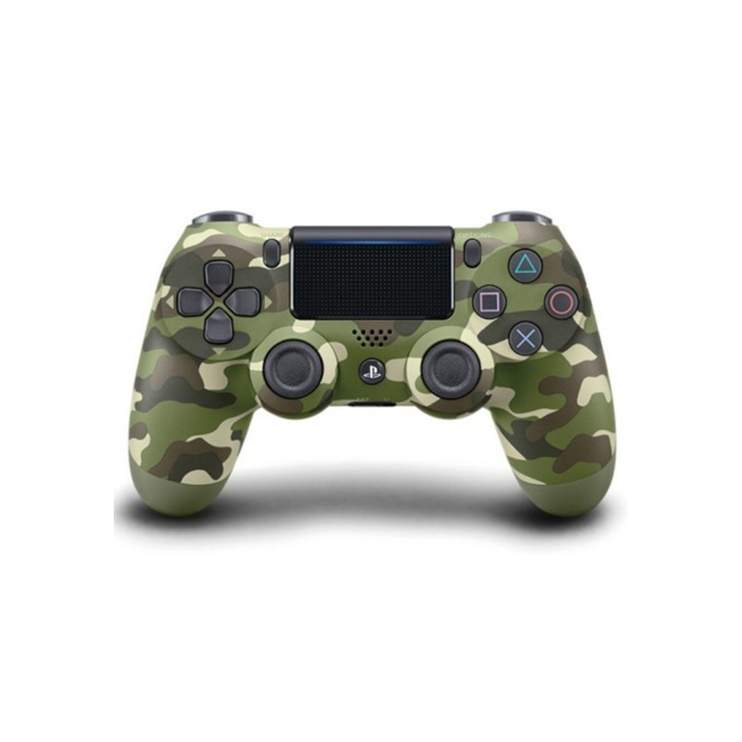 Control Dualshock Ps4 Oficial V2 Green Camo-0