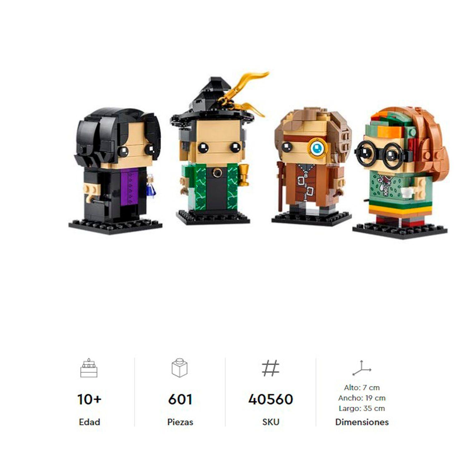 Lego Brick Headz Harry Potter Profesores de Hogwarts 40560-6