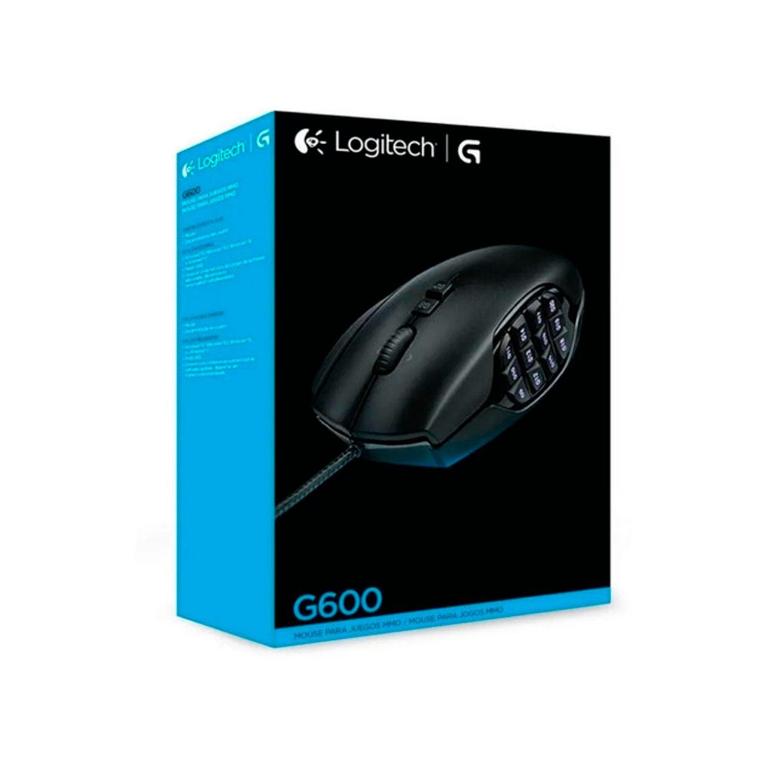 Mouse Gamer Logitech G600 20 Botones Mmo - Crazygames-3