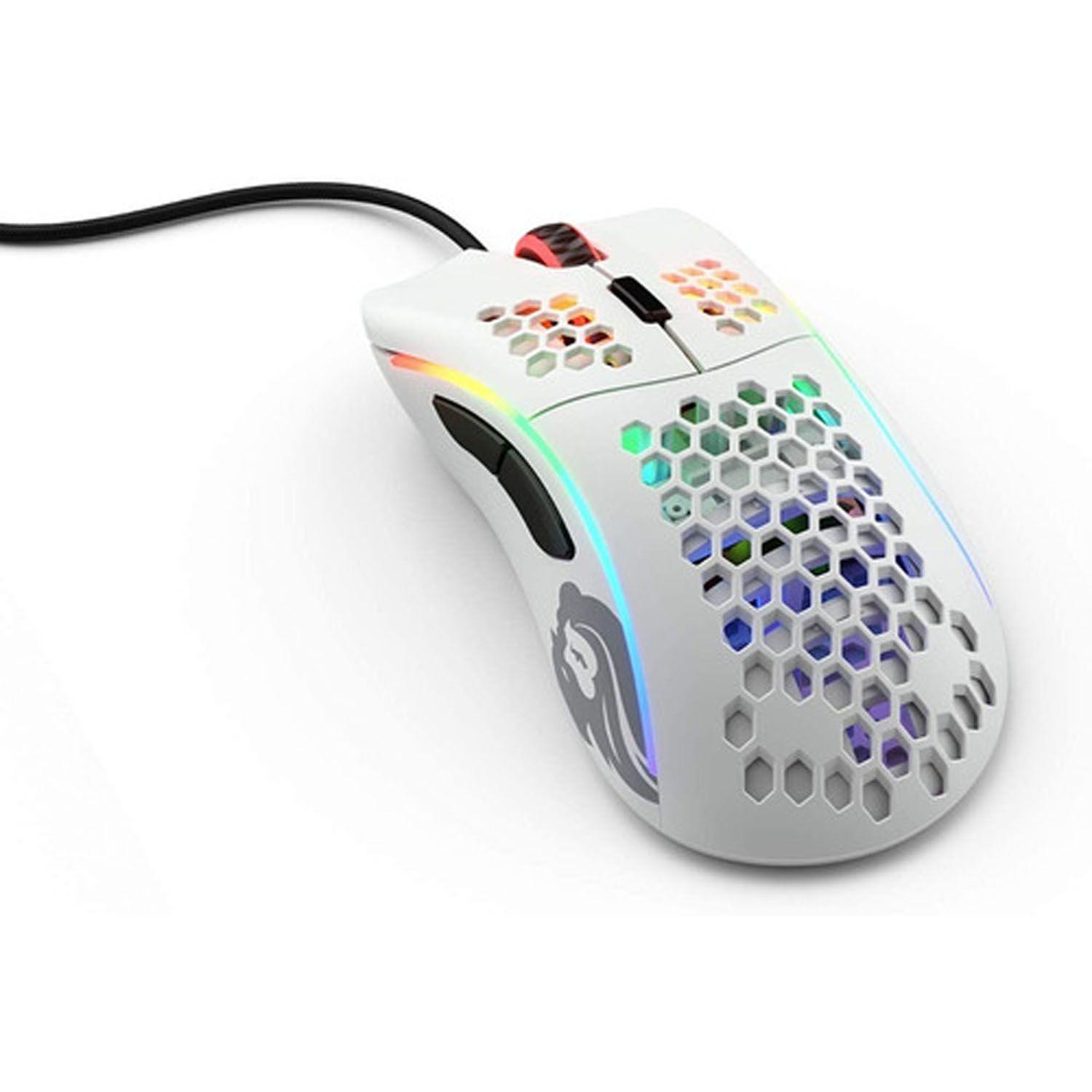 Mouse Gamer Glorious  Model D Matte White - Crazygames-0