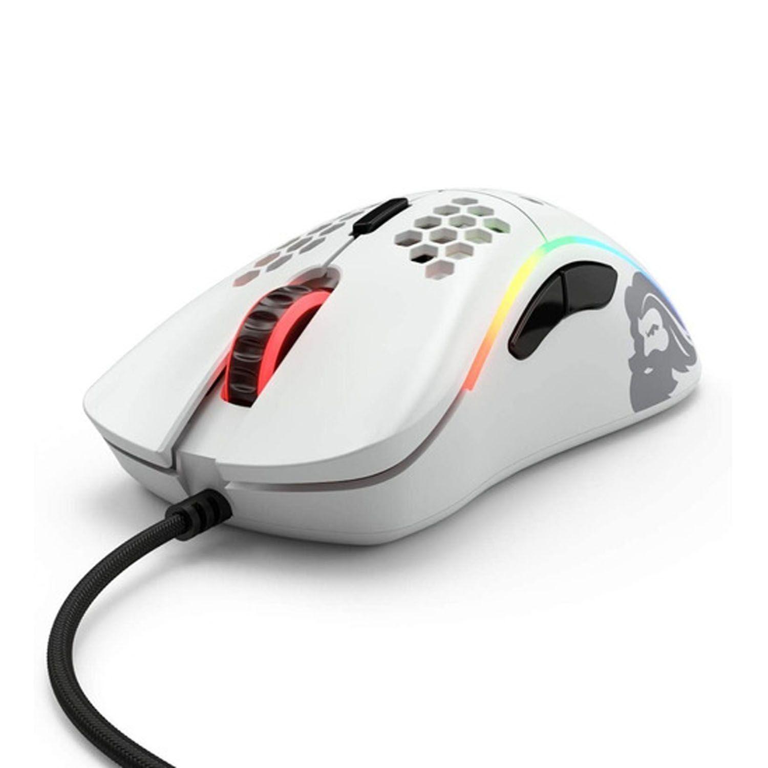 Mouse Gamer Glorious  Model D Matte White - Crazygames-1