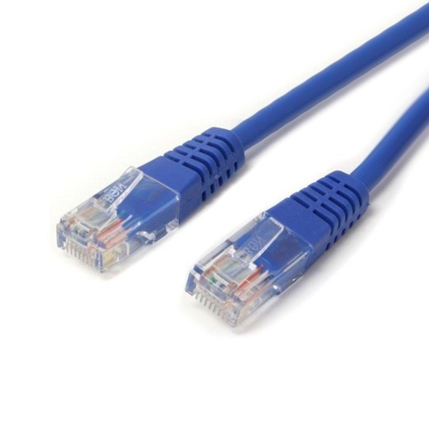 Cable De Red Hp Cat6 3 Mt 1 Gbps Azul - Crazygames-0