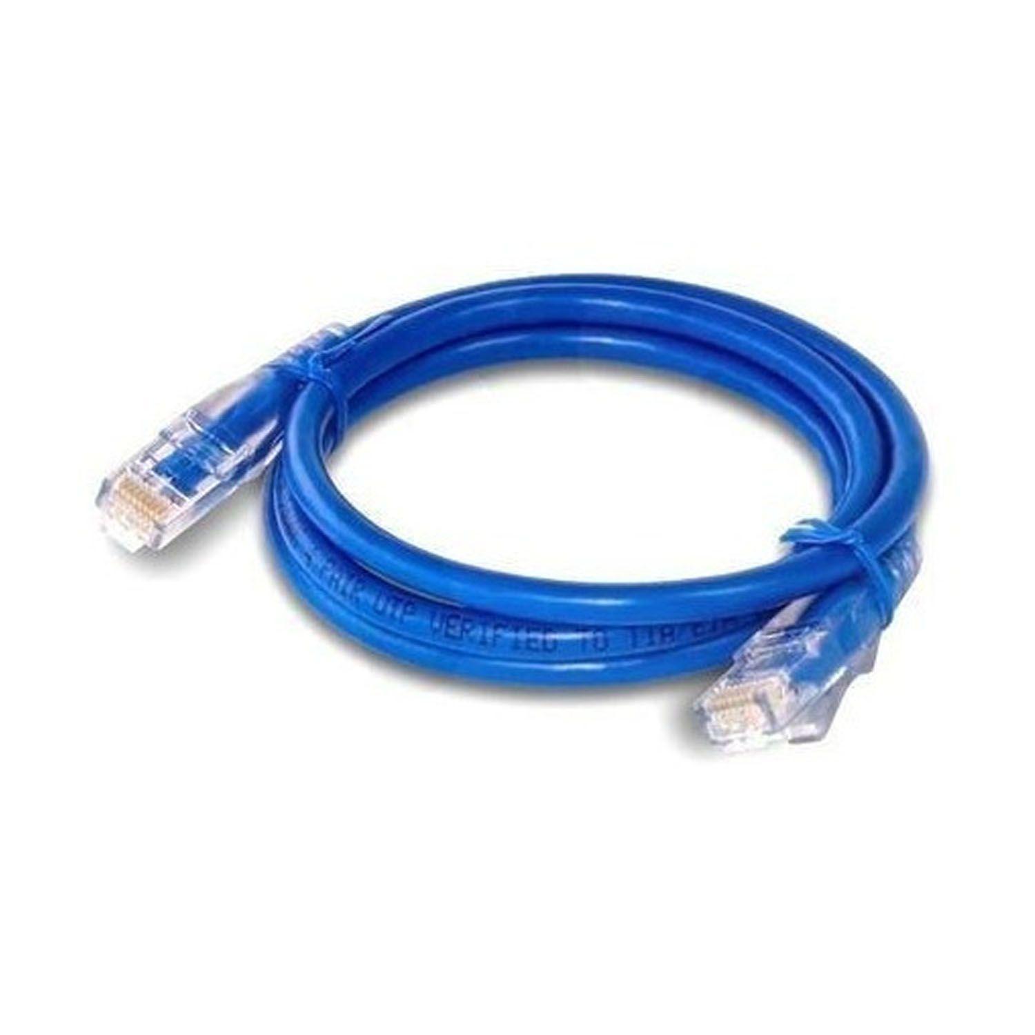 Cable De Red Hp Cat6 3 Mt 1 Gbps Azul - Crazygames-1