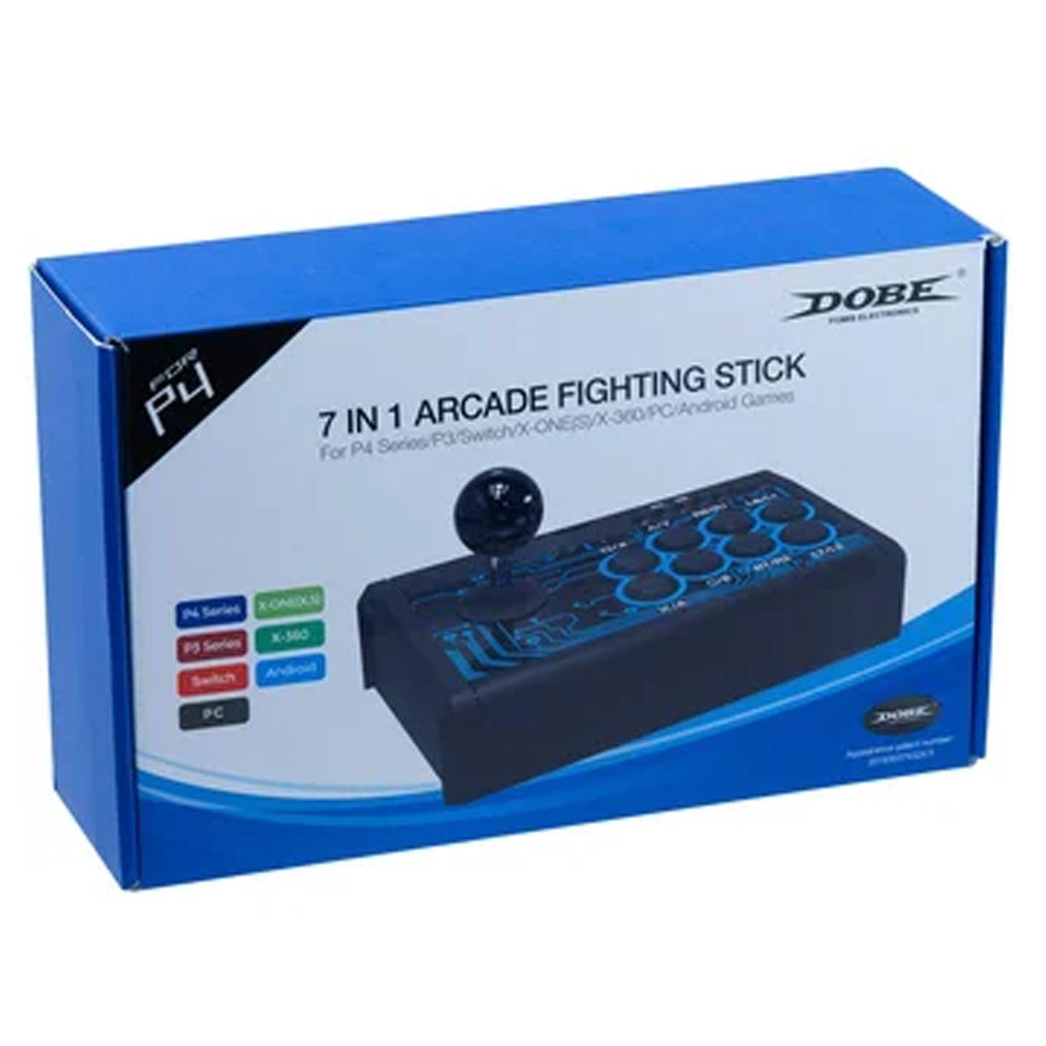 Joystick multiplataforma tipo arcade 7 en 1 DOBE- Crazygames-2