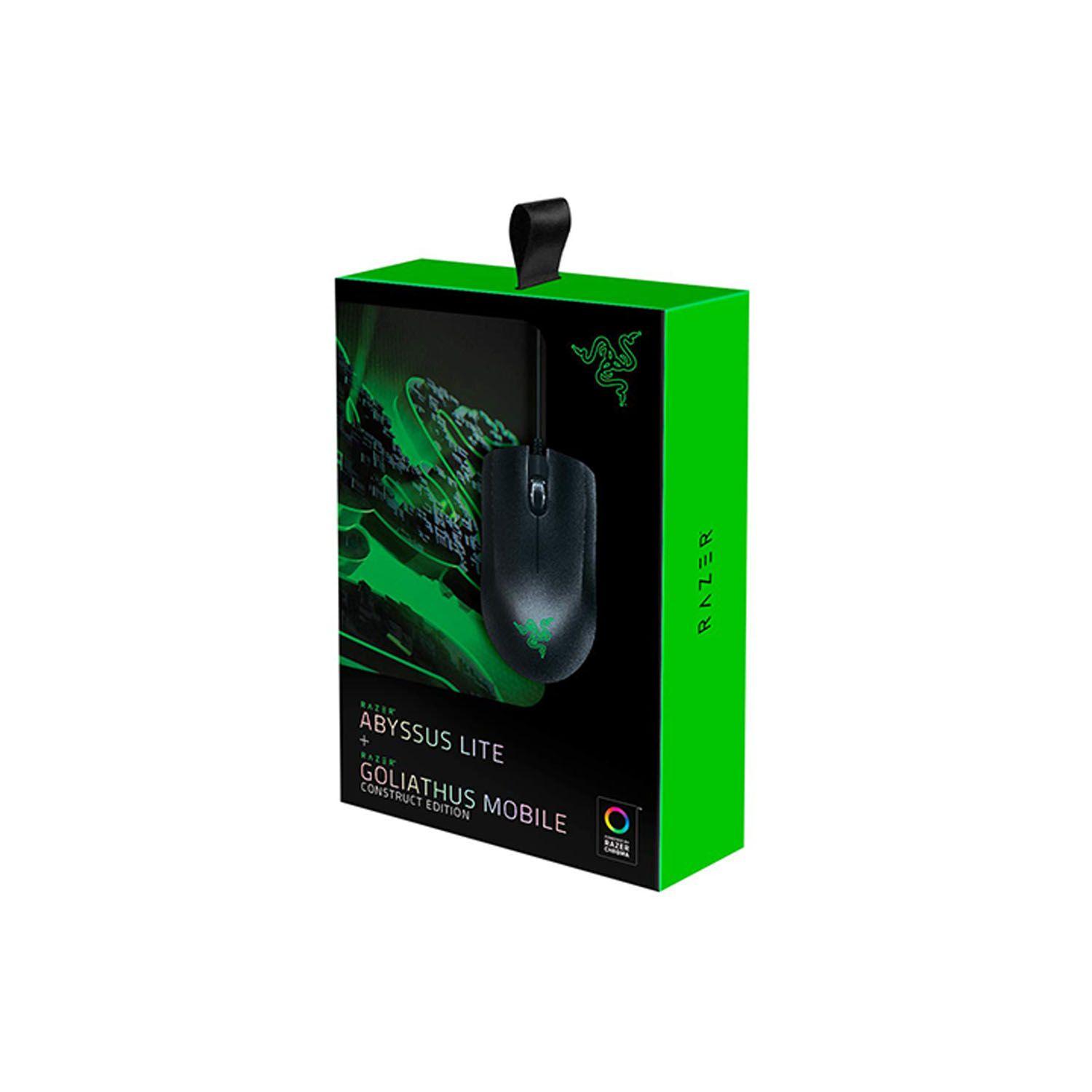 Mouse Gamer Razer Abyssus + Goliathus Lite - Crazygames-2