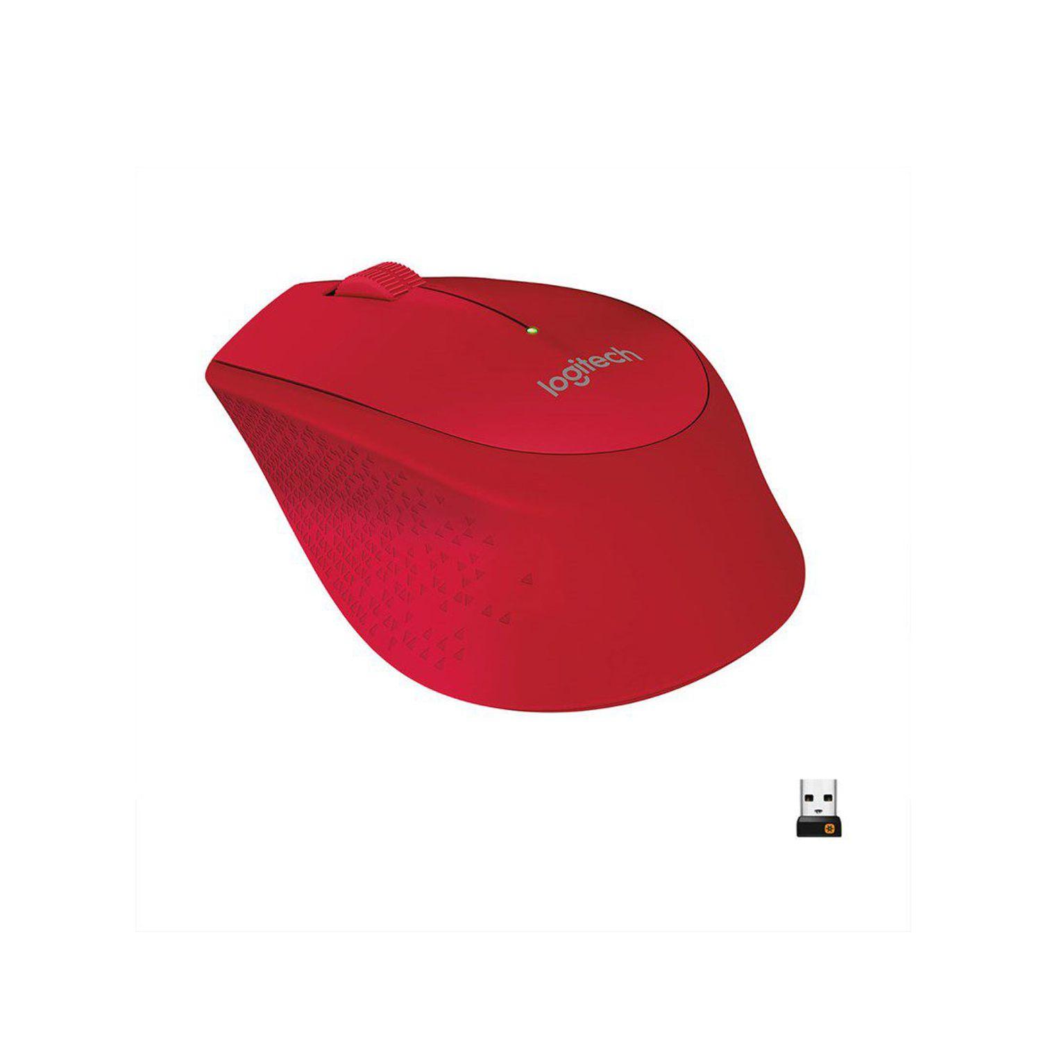 Mouse Inalambrico Logitech Rojo M280 - Crazygames-2