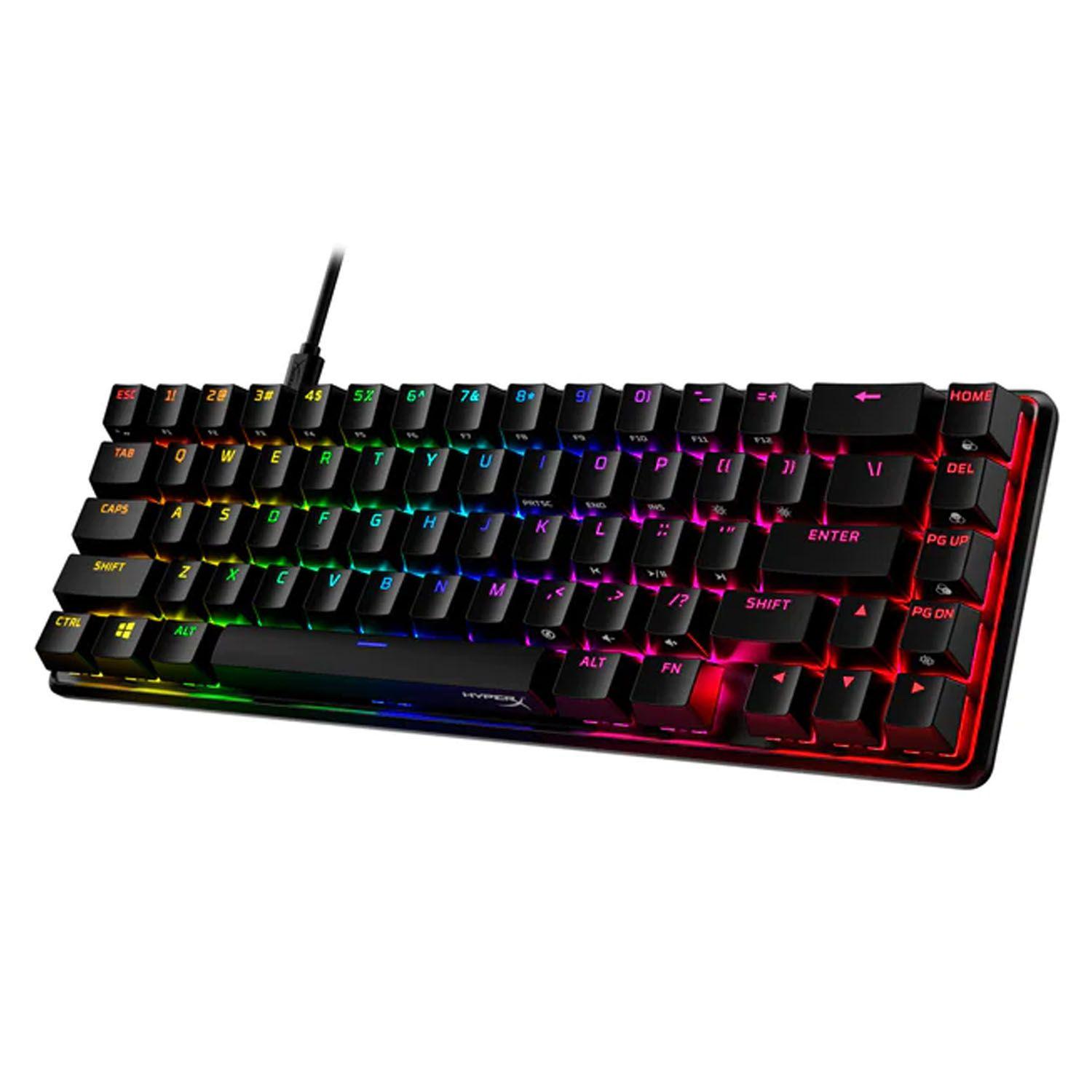 Teclado Mecánico Hyperx Alloy Origins 65% Switch Red Ingles-0