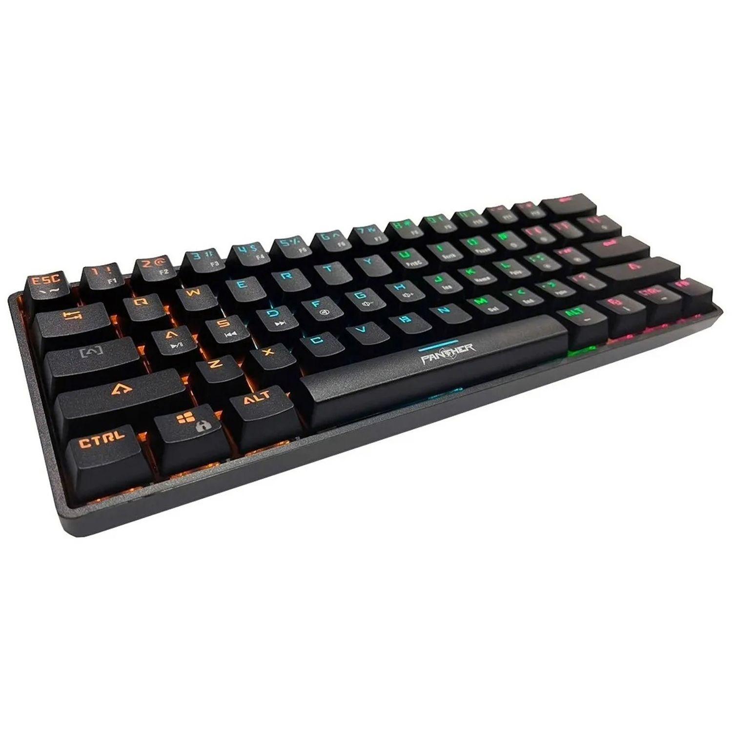Teclado Gamer  60% PM-615 Negro Switch Blue Panther-1