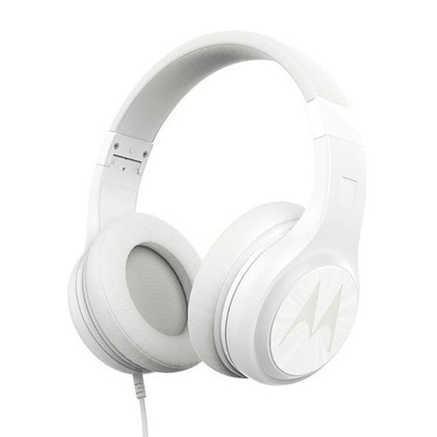 Audífonos Motorola Pulse 120 Blanco - Crazygames-0