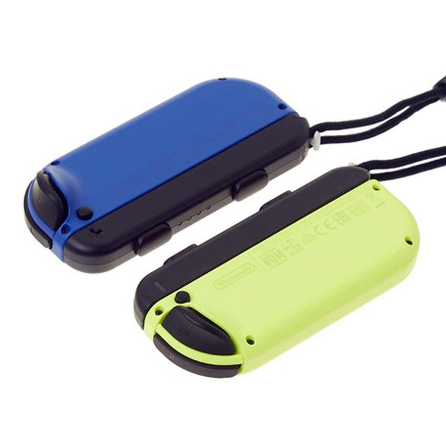 Control Joycon oficial Azul Y Amarillo Neón - Crazygames-2