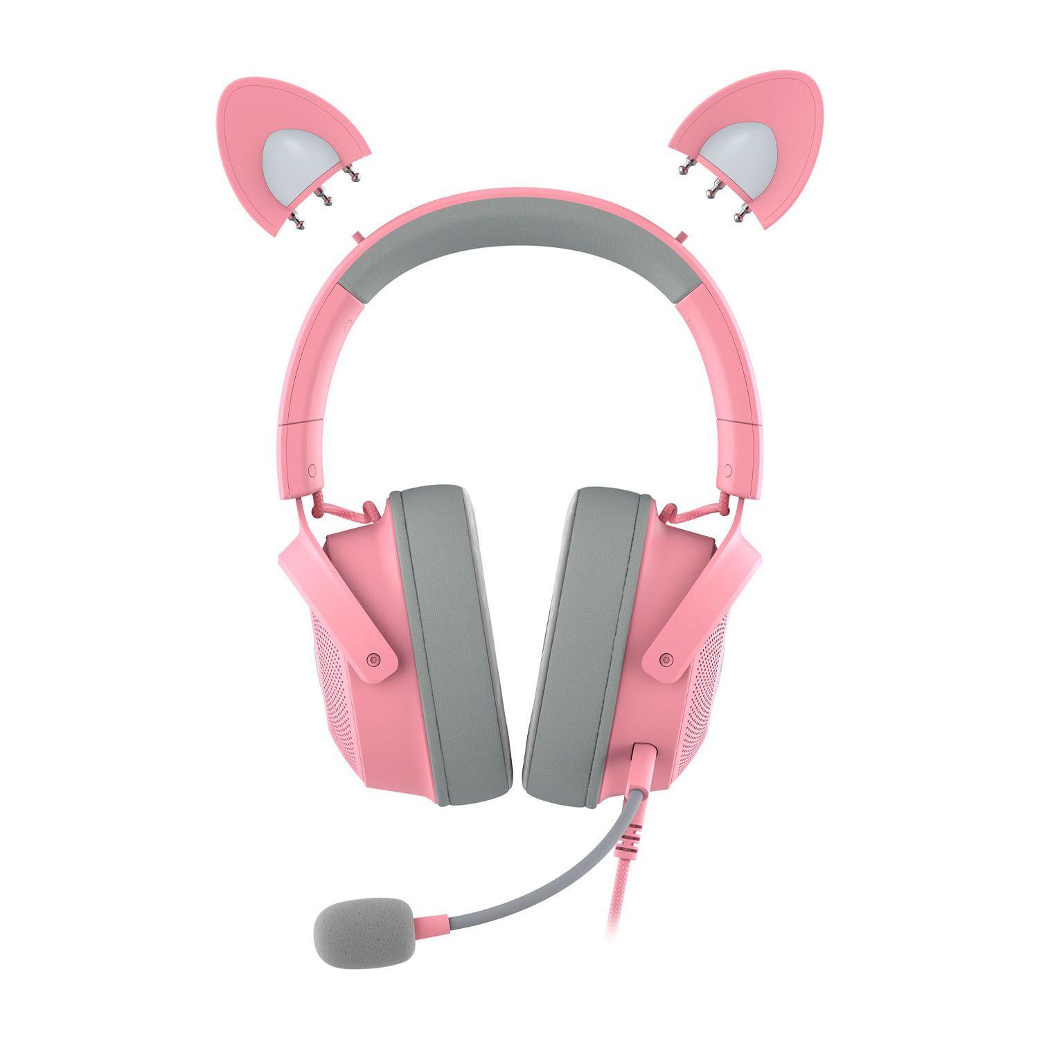 Audifono Gamer Razer Kraken Kitty V2 Pro Quartz - Crazygames-1