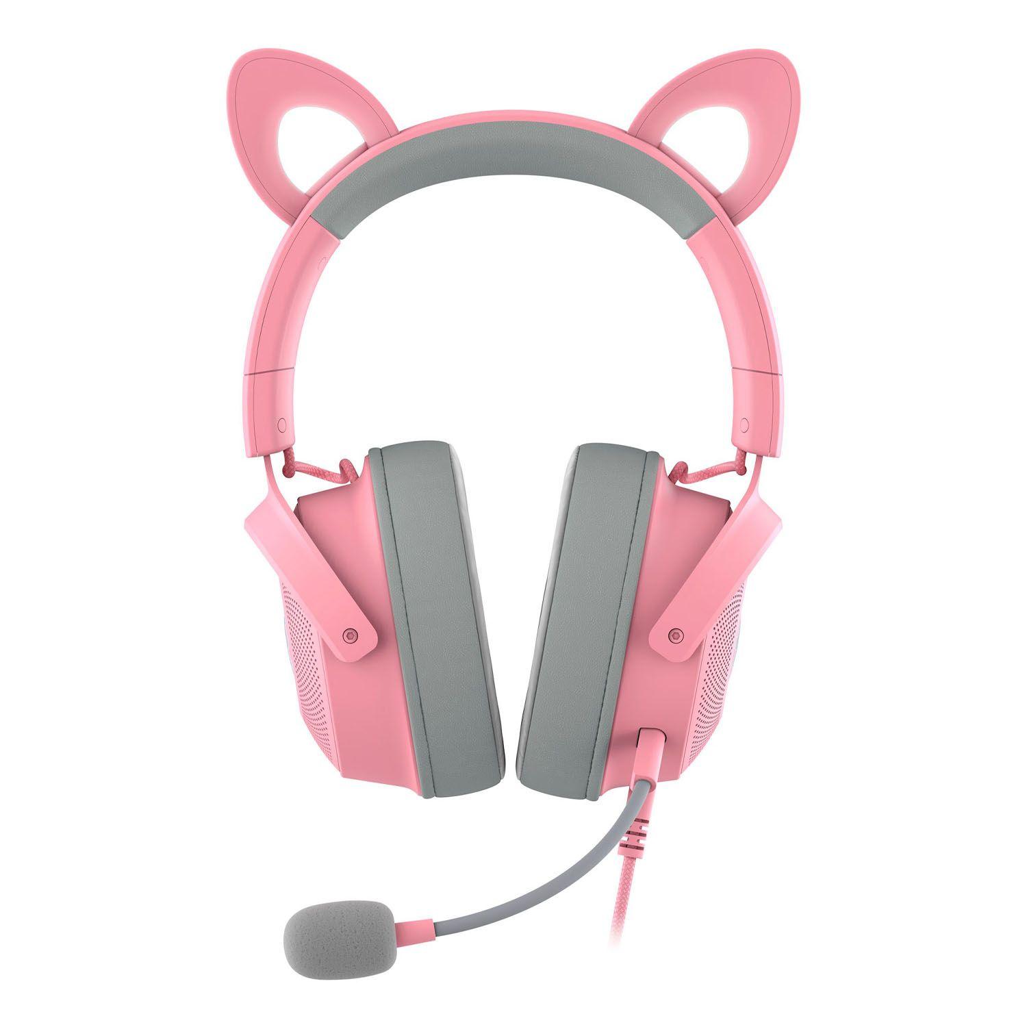 Audifono Gamer Razer Kraken Kitty V2 Pro Quartz - Crazygames-2