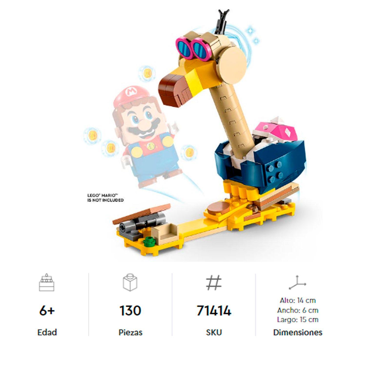 Lego Mario Set De Expansion Cabezazo Del Picacondor 71414-2