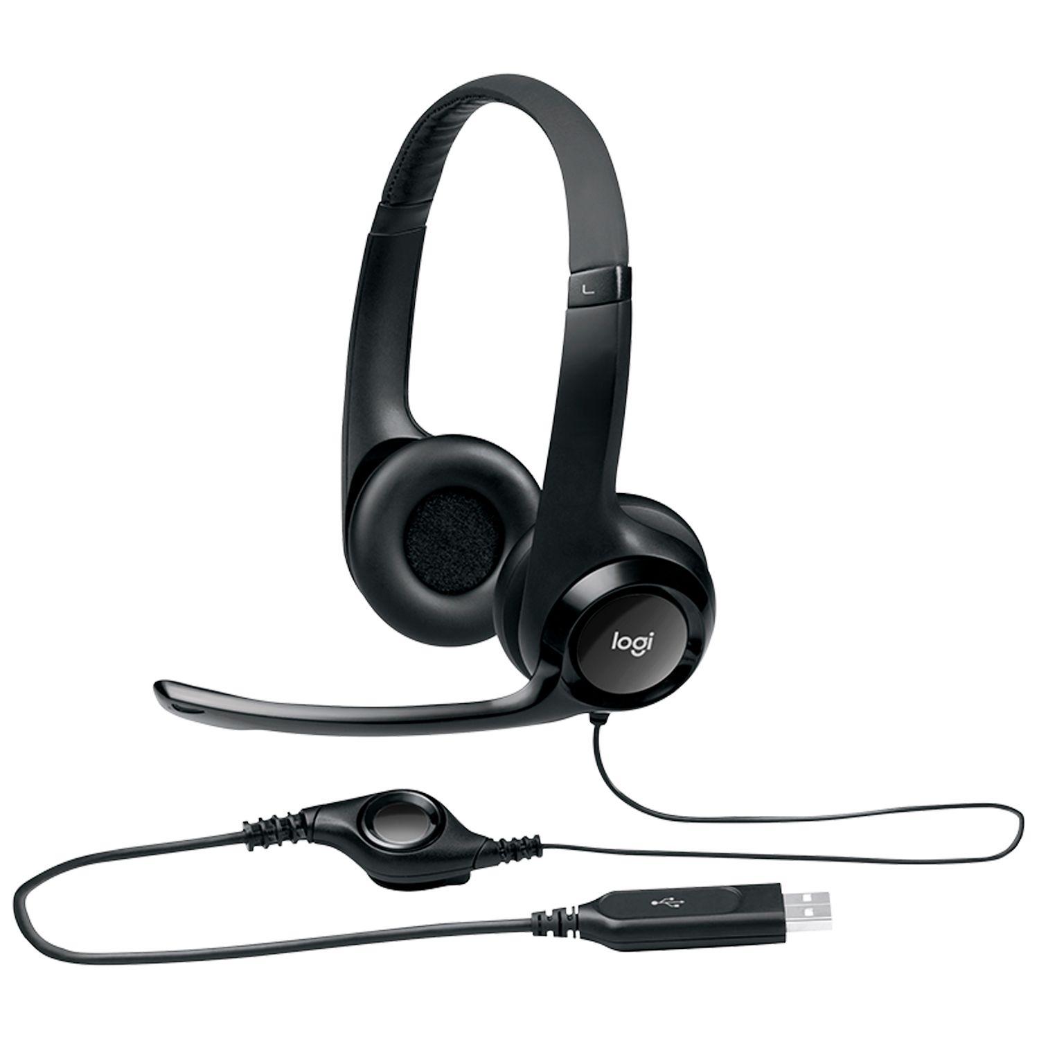 Audifono Usb Logitech Home Office H390-4