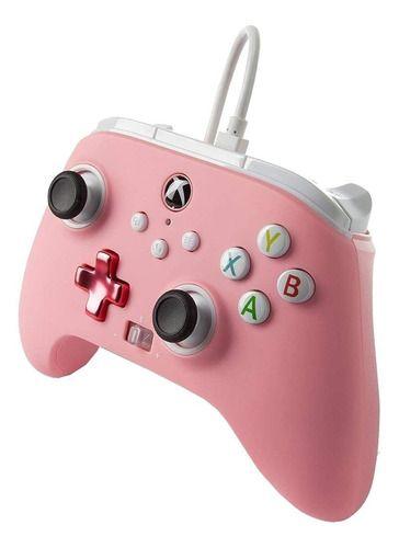 Control Con Cable Para Xbox/pc Rosado Power A - Crazygames-4